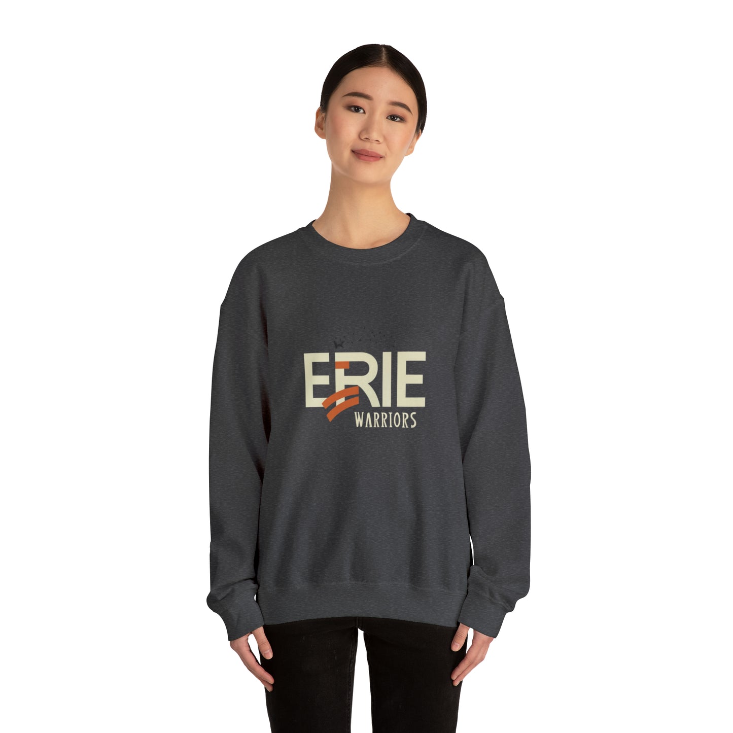 "Erie Warriors Crewneck Sweatshirt - Custom Shirt Design"