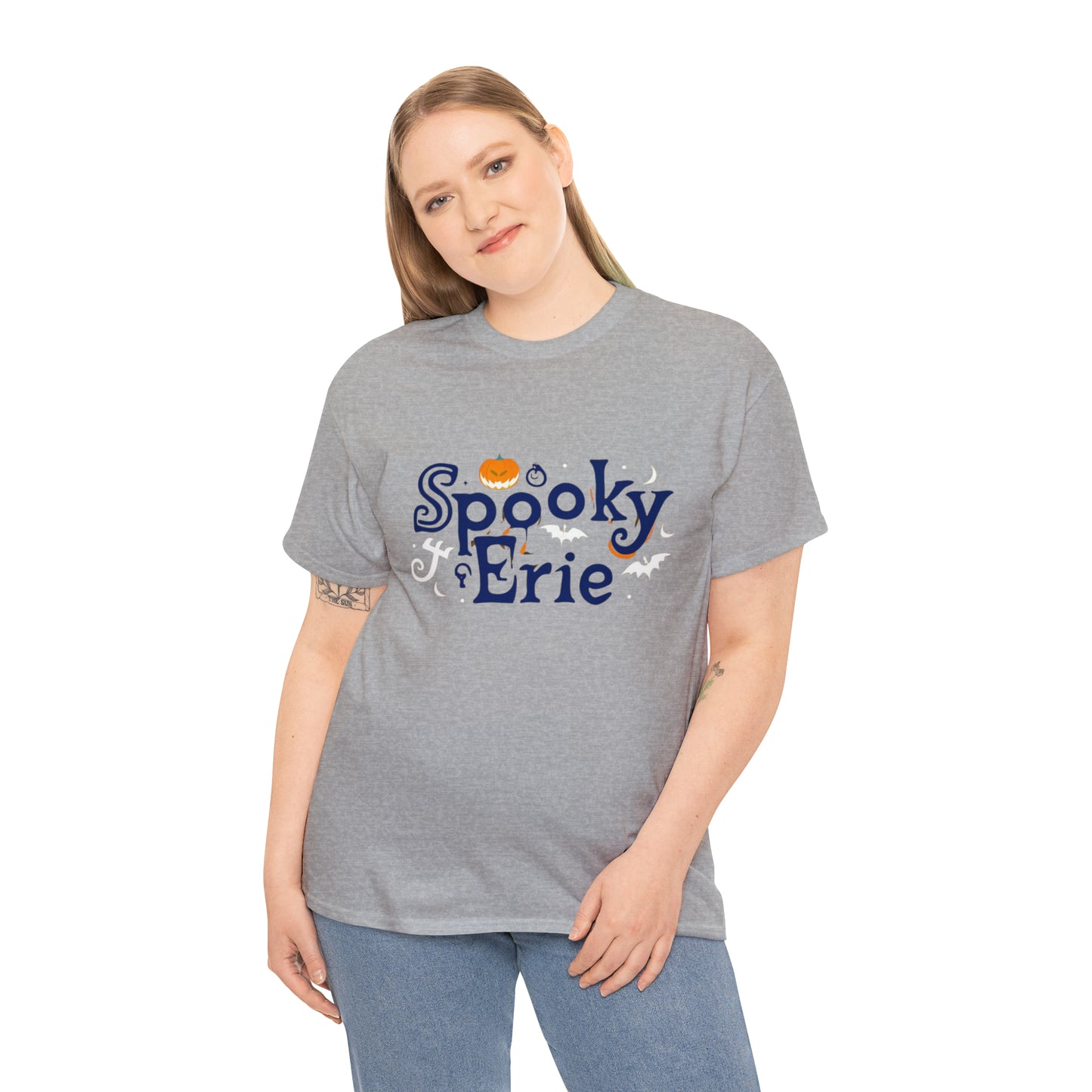 "Erie Spooky Halloween Design Custom Personalized Shirt"