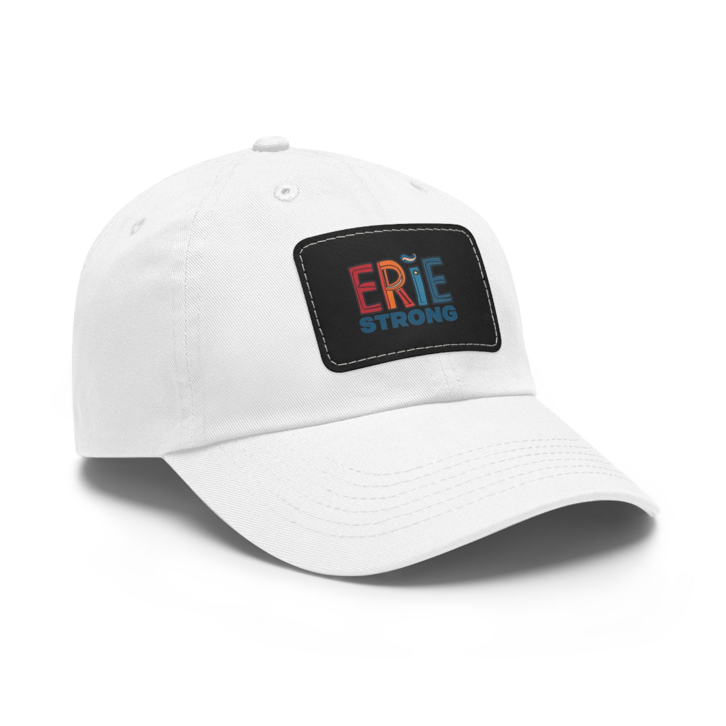 Erie Strong Leather Patch Hat - Custom Shirt Design