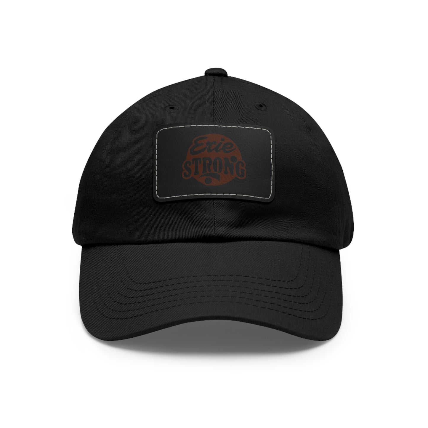 Erie Strong Leather Patch Hat - Durable Stylish Design