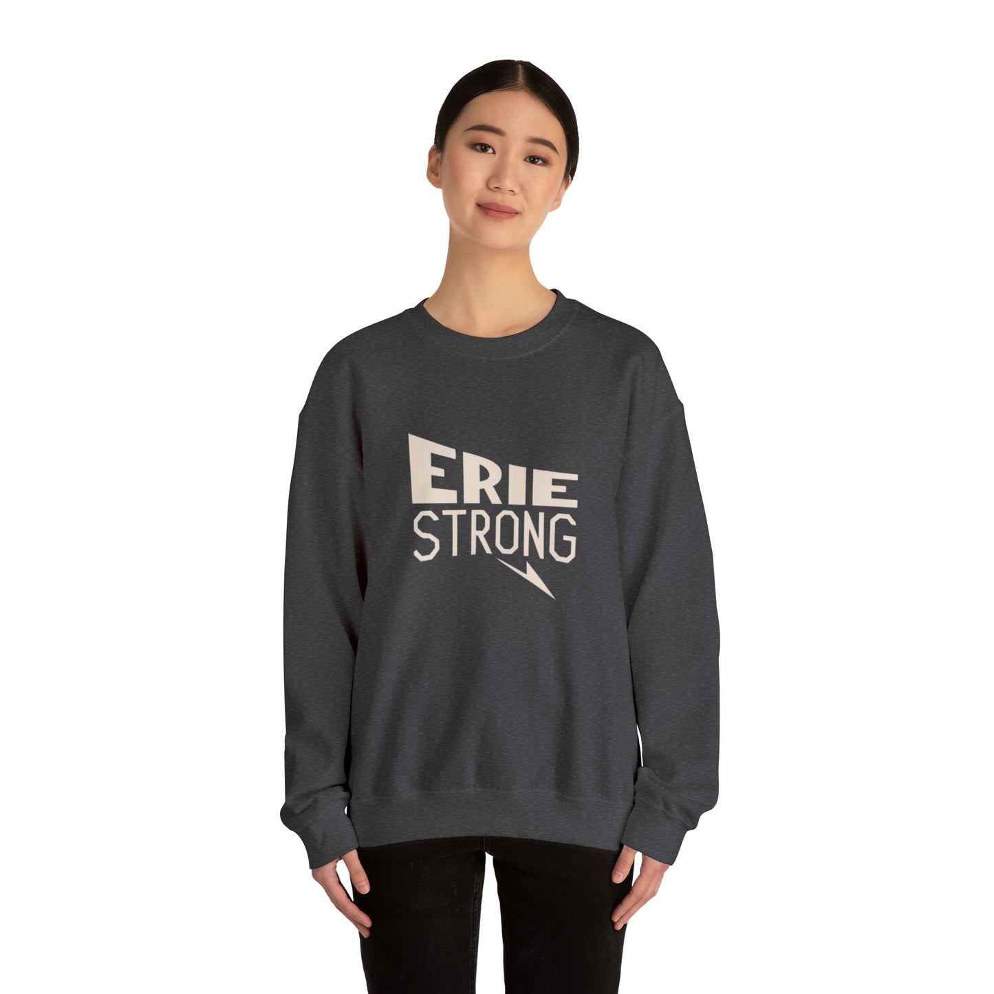 Erie Strong Personalized Crewneck Sweatshirt Design