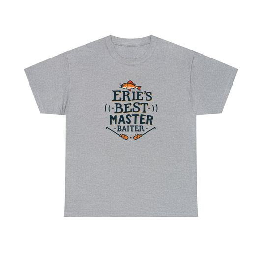 Erie's Best Baiter Unisex Heavy Cotton Fishing Tee