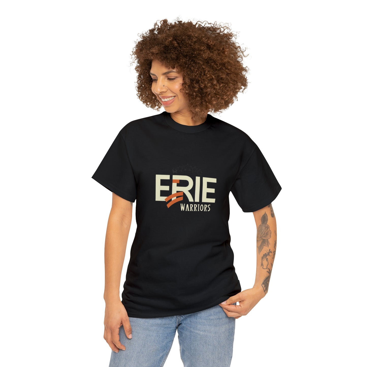 Custom Erie Warriors Design Personalized Tee