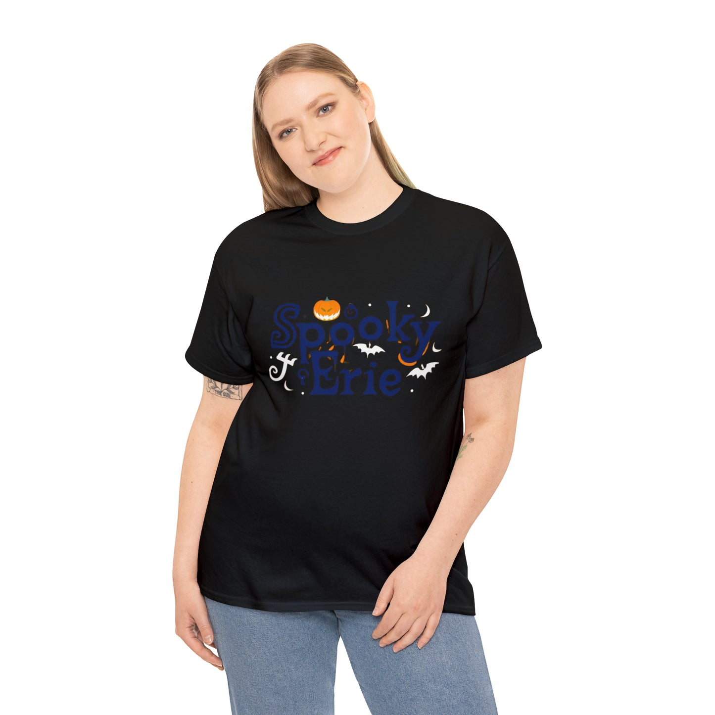 "Erie Spooky Halloween Design Custom Personalized Shirt"