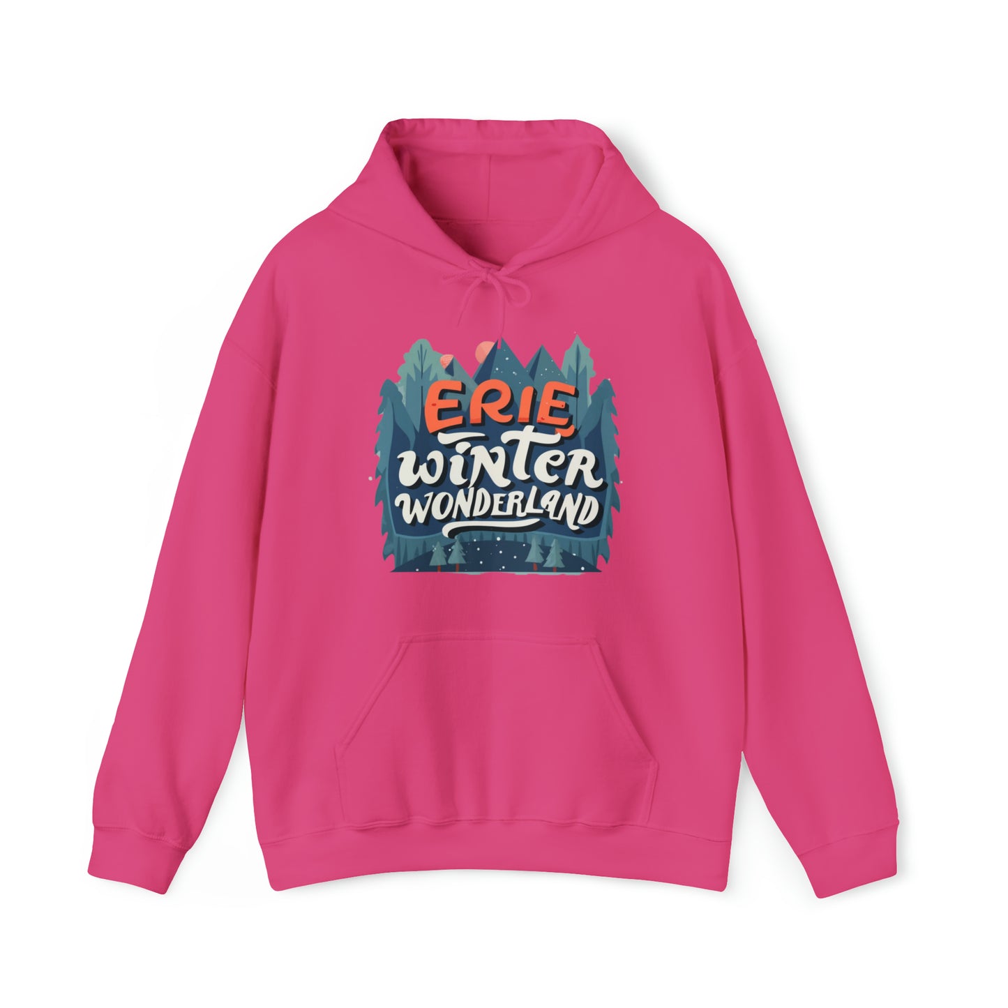 Erie Forest Frost Fest, Unisex Hooded Sweatshirt, Heavy Blend