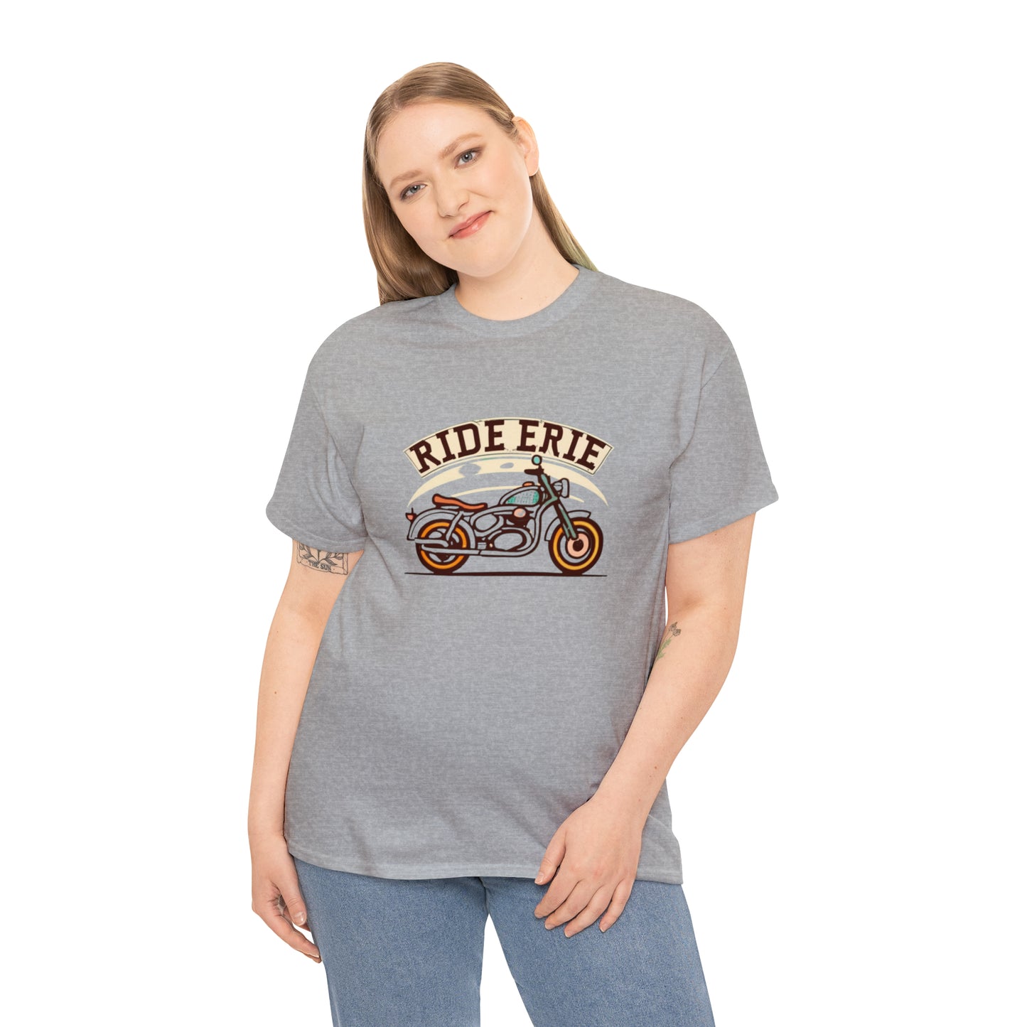 Unisex Ride Erie Heavy Cotton Tee - Custom Erie Shirt