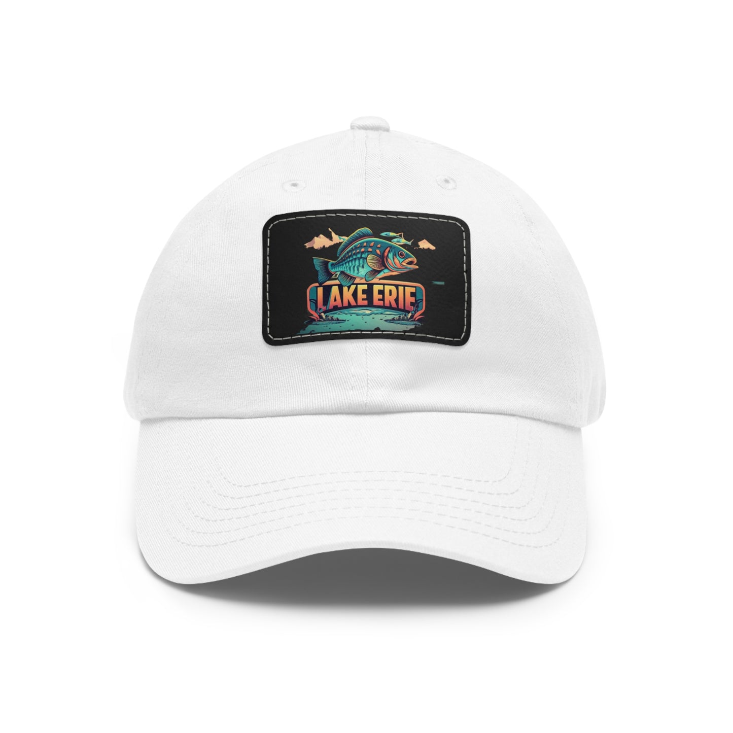 Lake Erie Leather-Patch Hat, High-Quality Stylish Lakeheadwear