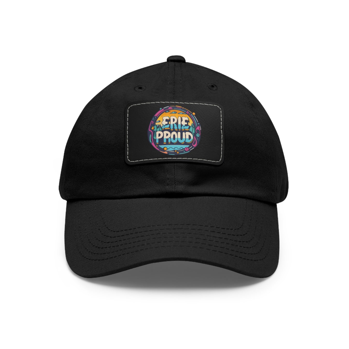 "Customizable Leather Patch Hat - Durable, Stylish Design"