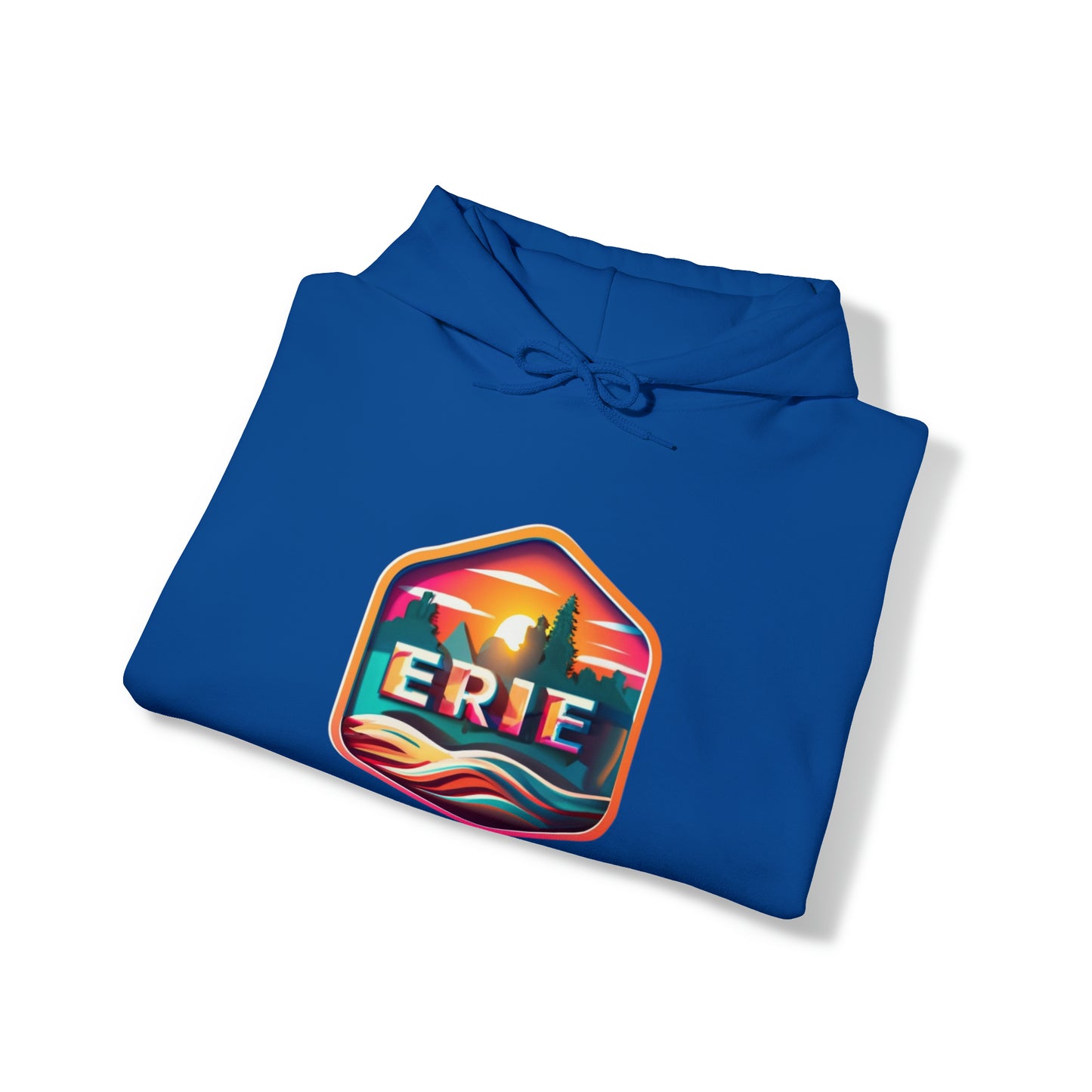 Erie Design Unisex Custom Heavy Blend Hoodie Sweatshirt