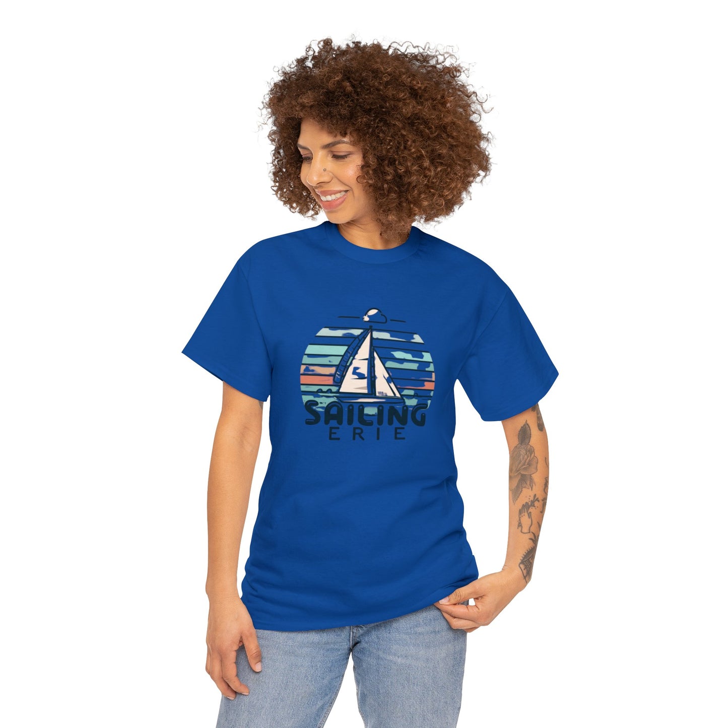 Presque Isle Voyage Tee, Unisex Heavy Cotton, Erie Adventure