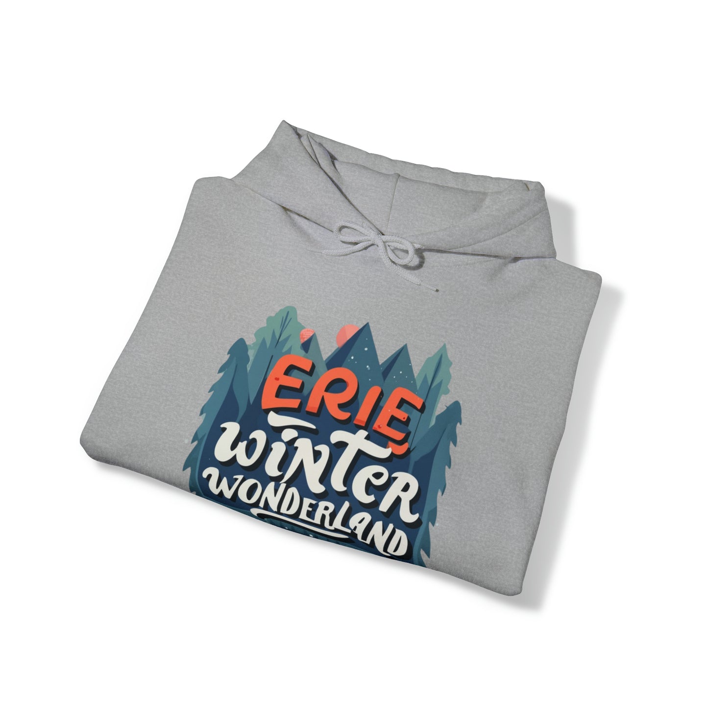 Erie Forest Frost Fest, Unisex Hooded Sweatshirt, Heavy Blend