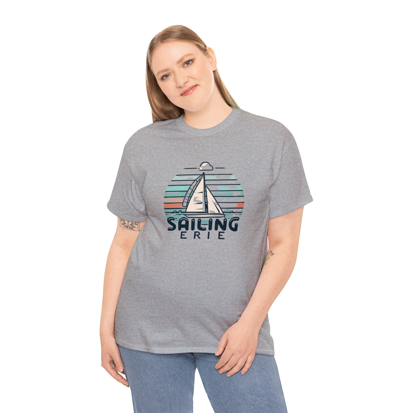 Presque Isle Voyage Tee, Unisex Heavy Cotton, Erie Adventure