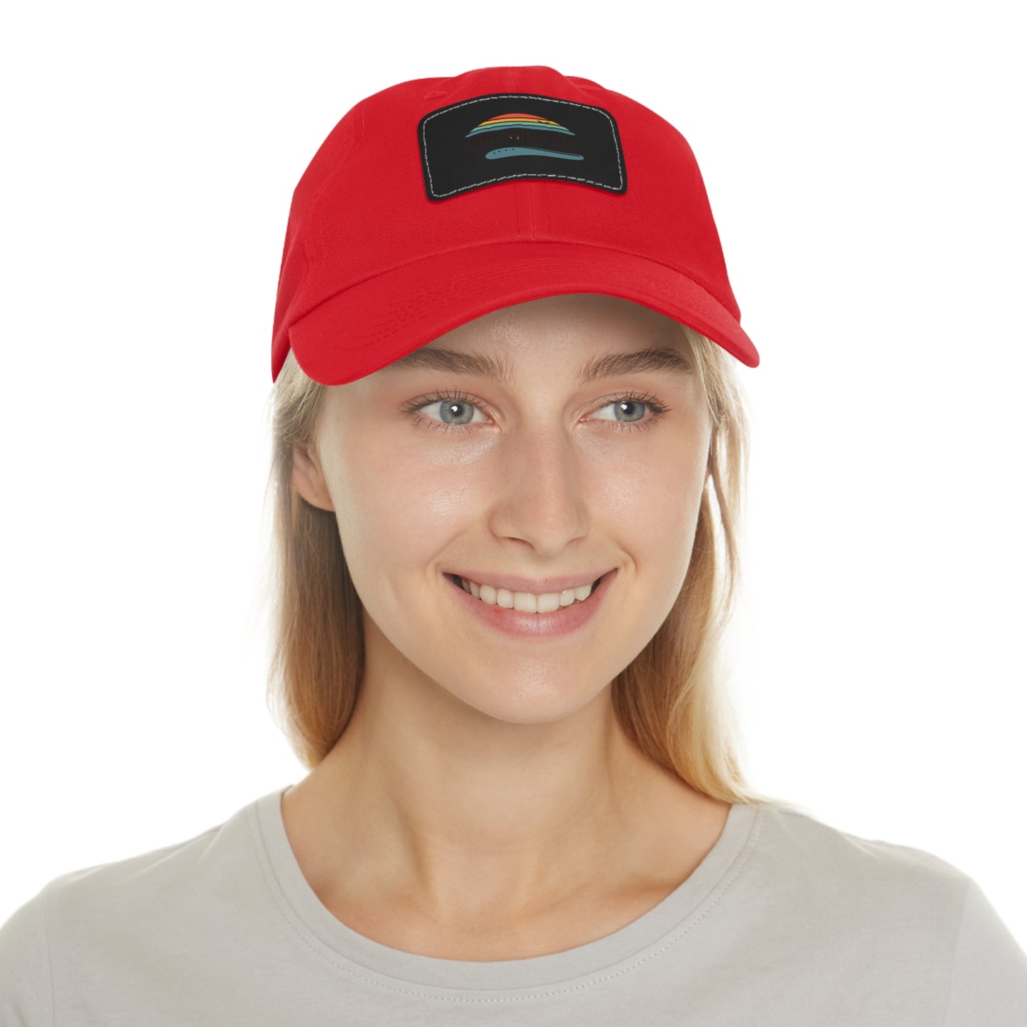 Erie Design Personalized Hat with Leather Patch - Premium Quality