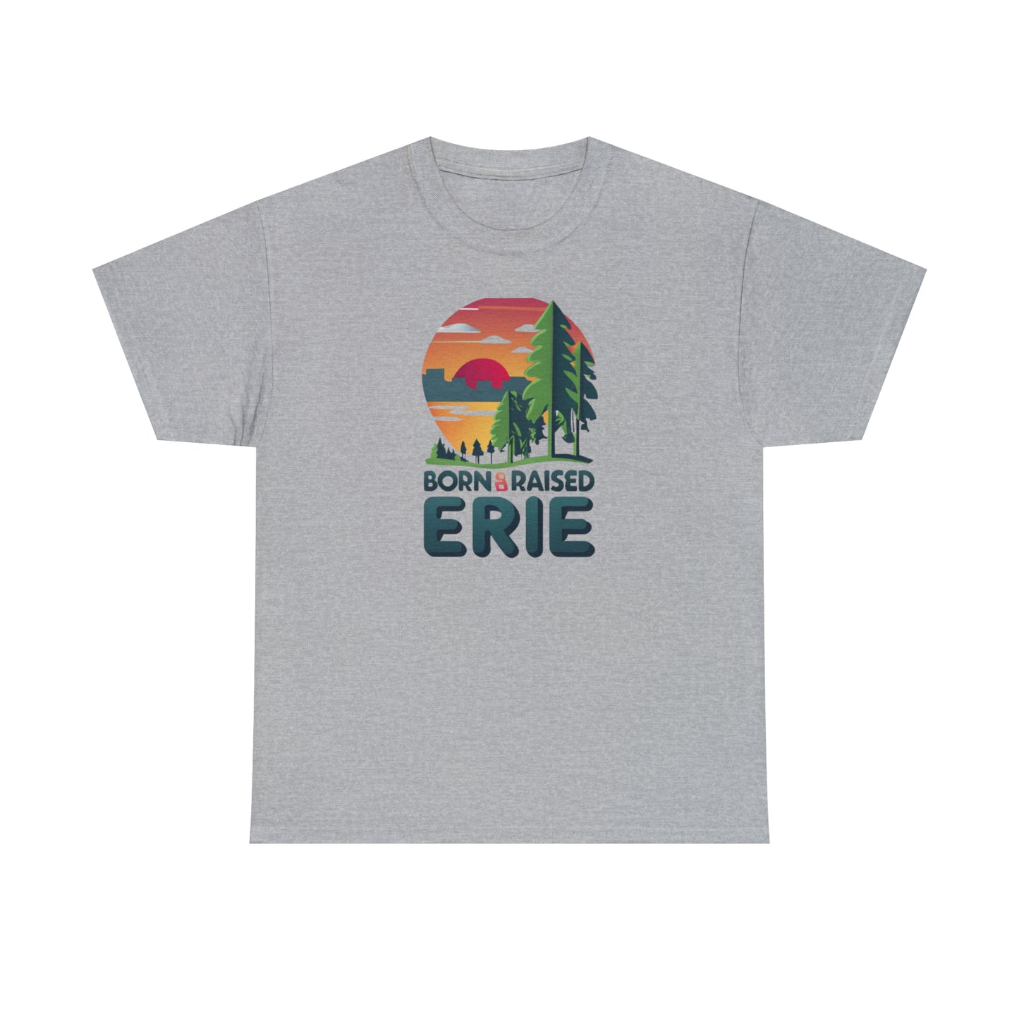 Erie Design Unisex Heavy Cotton Tee – Custom Print