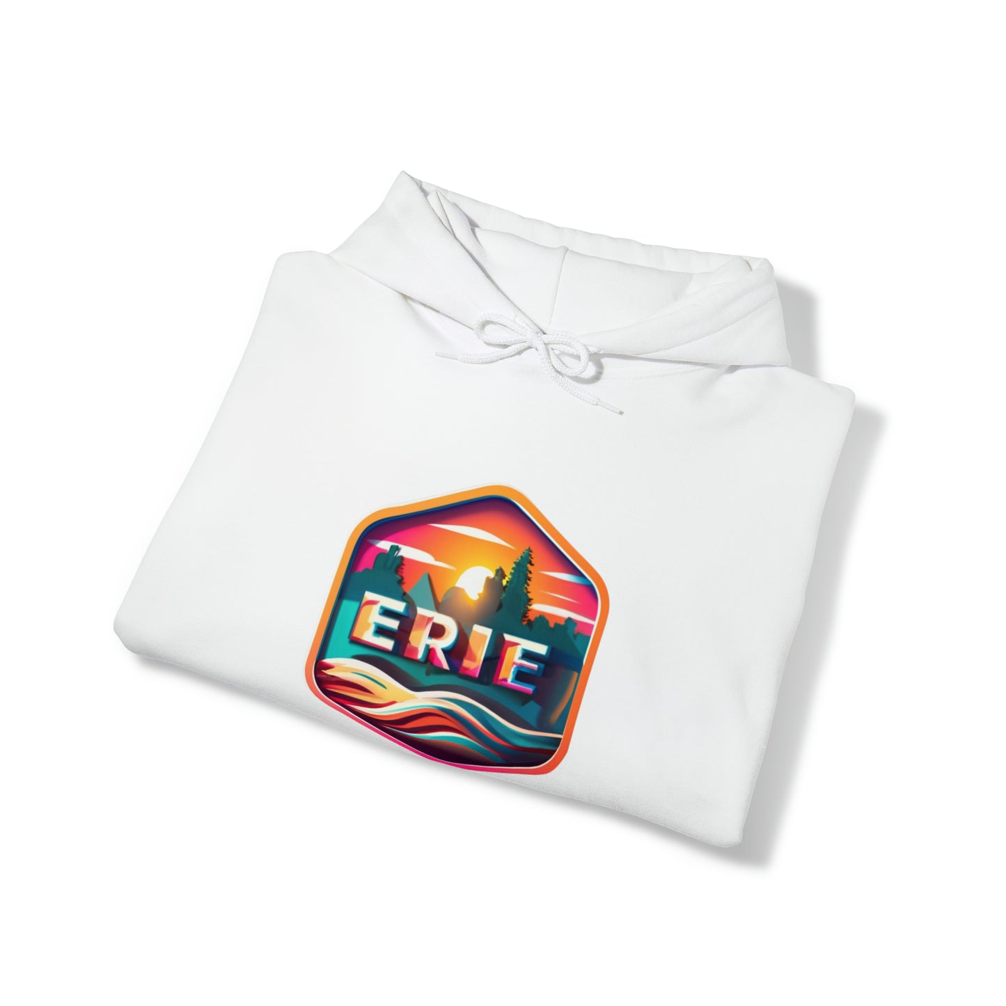 Erie Design Unisex Custom Heavy Blend Hoodie Sweatshirt