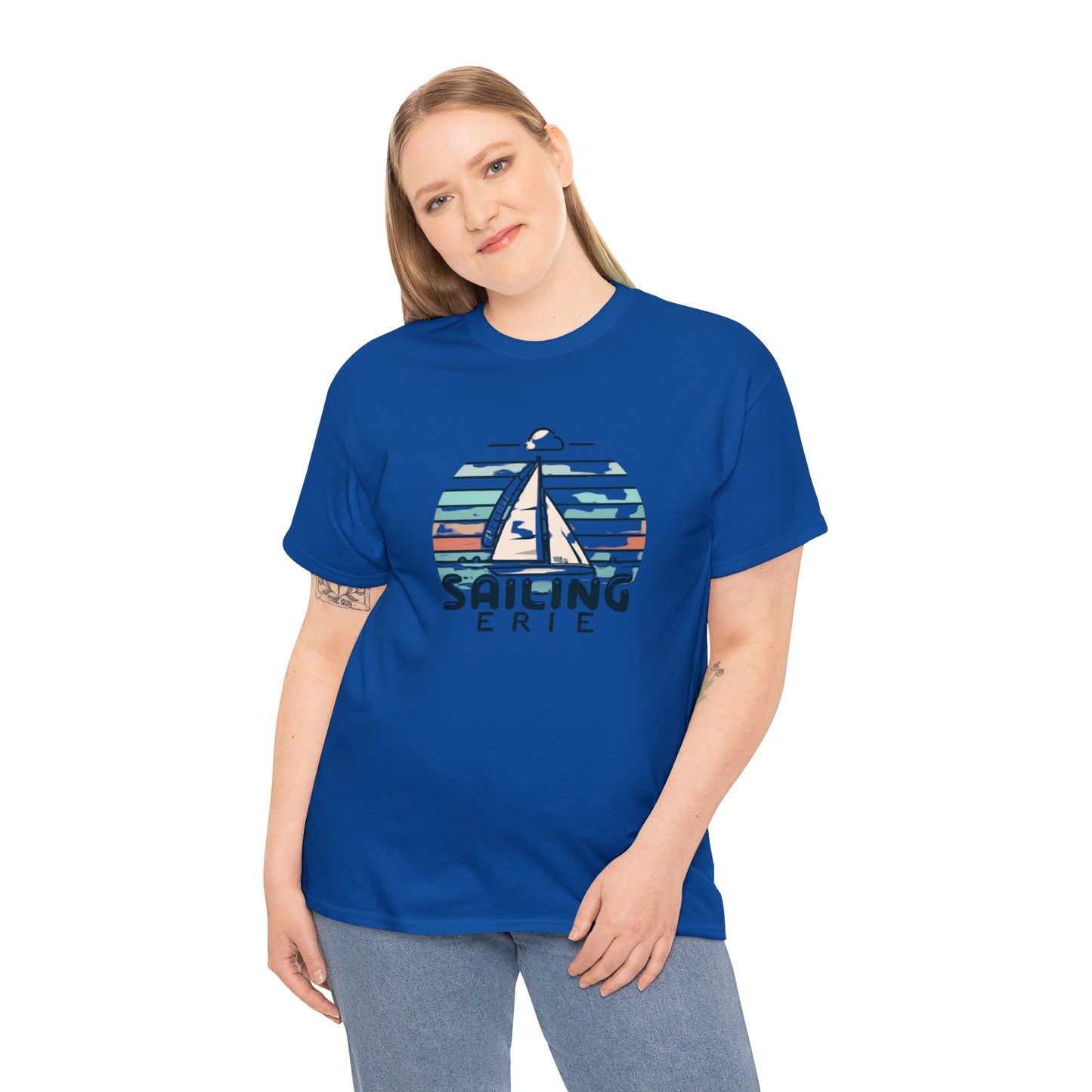 Presque Isle Voyage Tee, Unisex Heavy Cotton, Erie Adventure