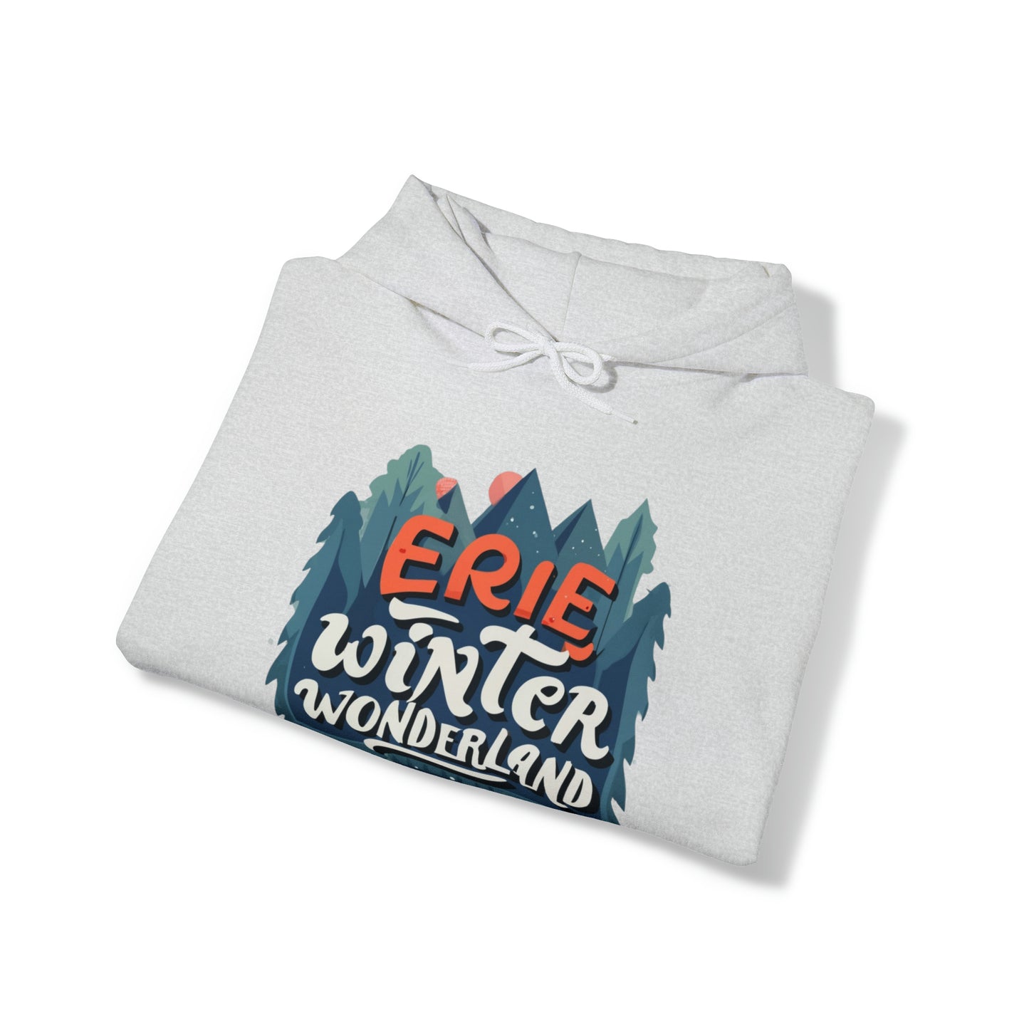 Erie Forest Frost Fest, Unisex Hooded Sweatshirt, Heavy Blend