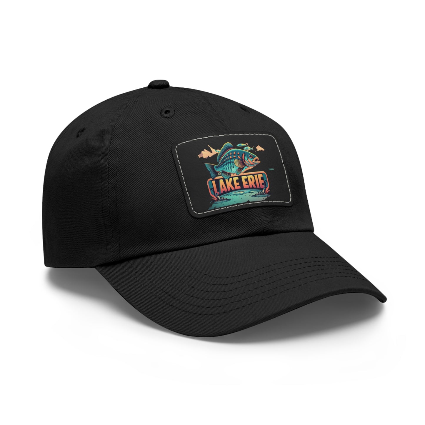 Lake Erie Leather-Patch Hat, High-Quality Stylish Lakeheadwear