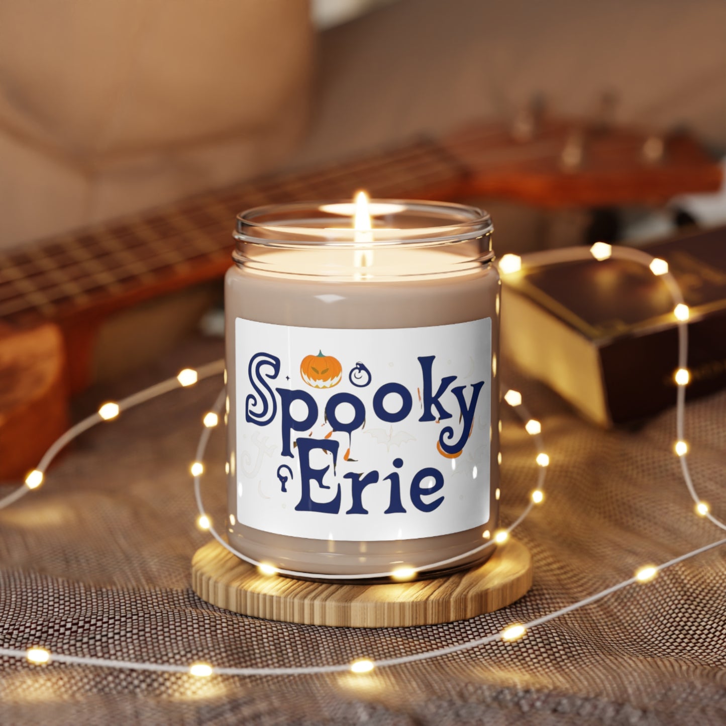 Spooky Erie Aromatherapy Soy Candle, 9oz - Halloween Scent