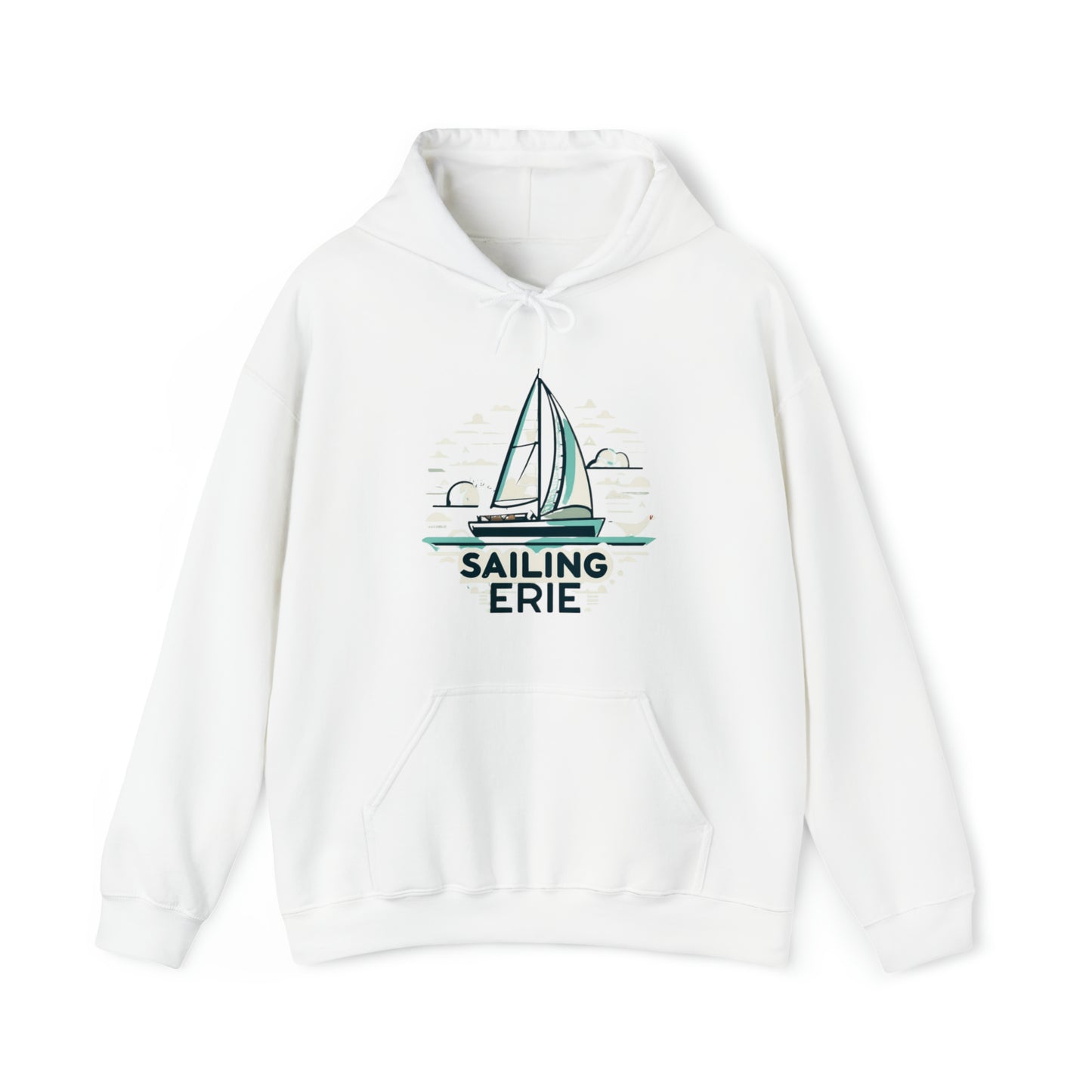 Lake Breeze Voyages Hoodie, Erie PA Edition, Unisex Heavy Blend