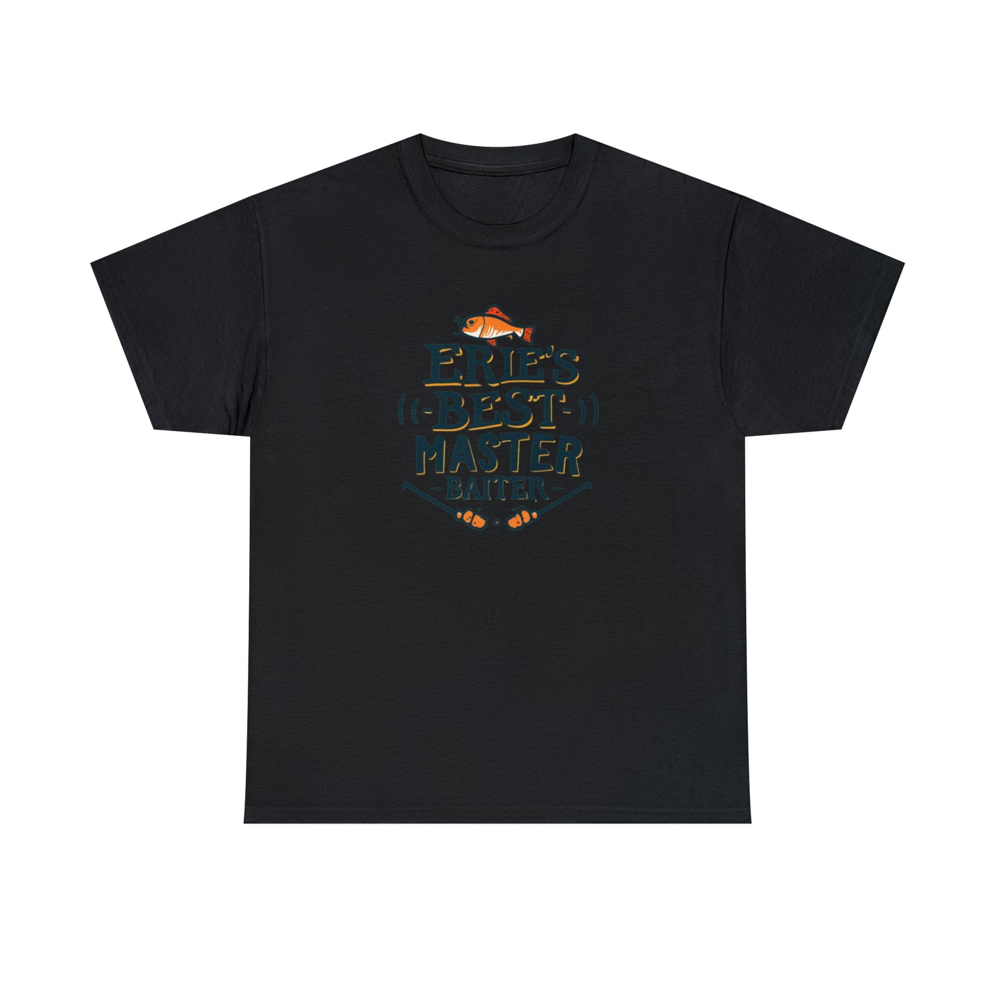 Erie's Best Baiter Unisex Heavy Cotton Fishing Tee