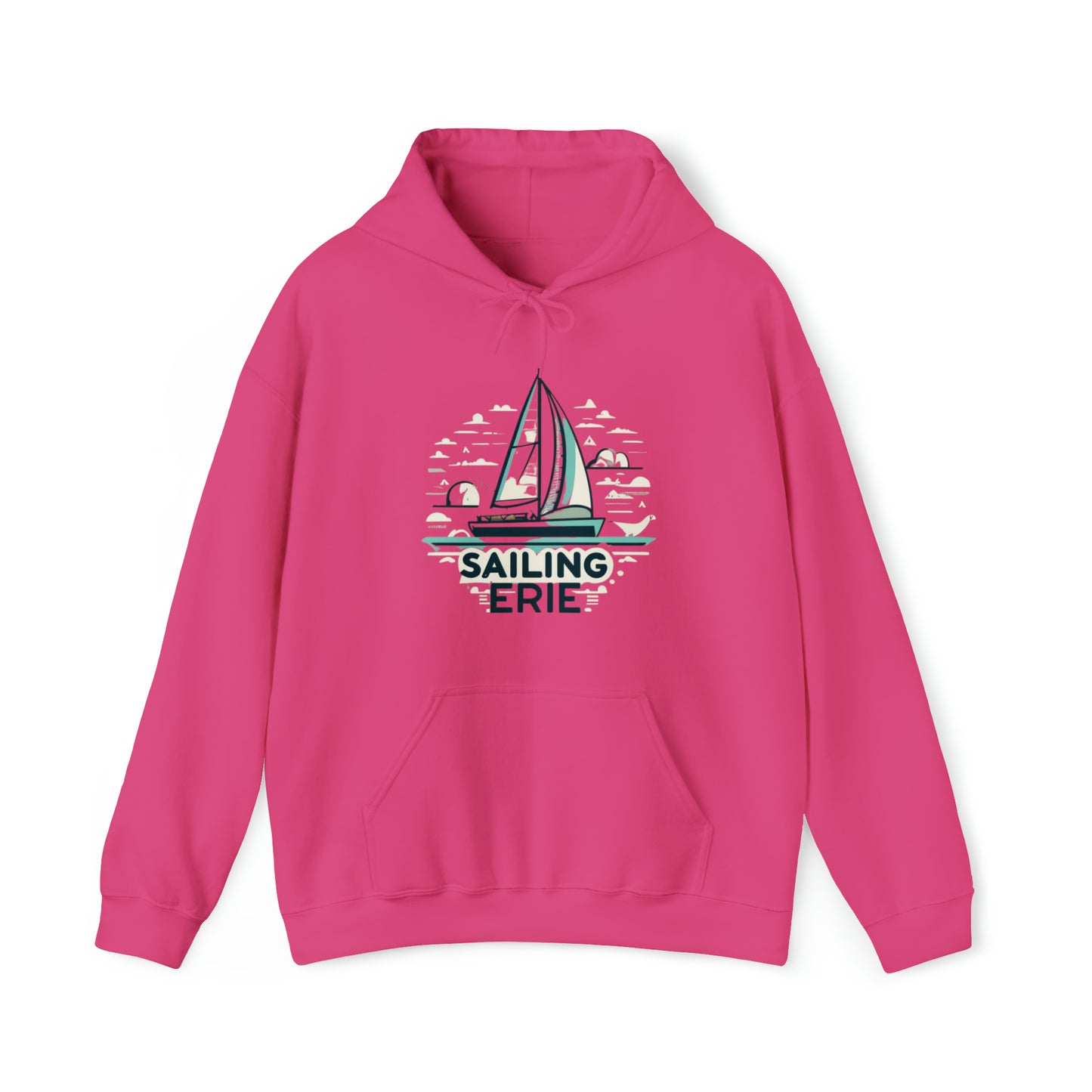 Lake Breeze Voyages Hoodie, Erie PA Edition, Unisex Heavy Blend