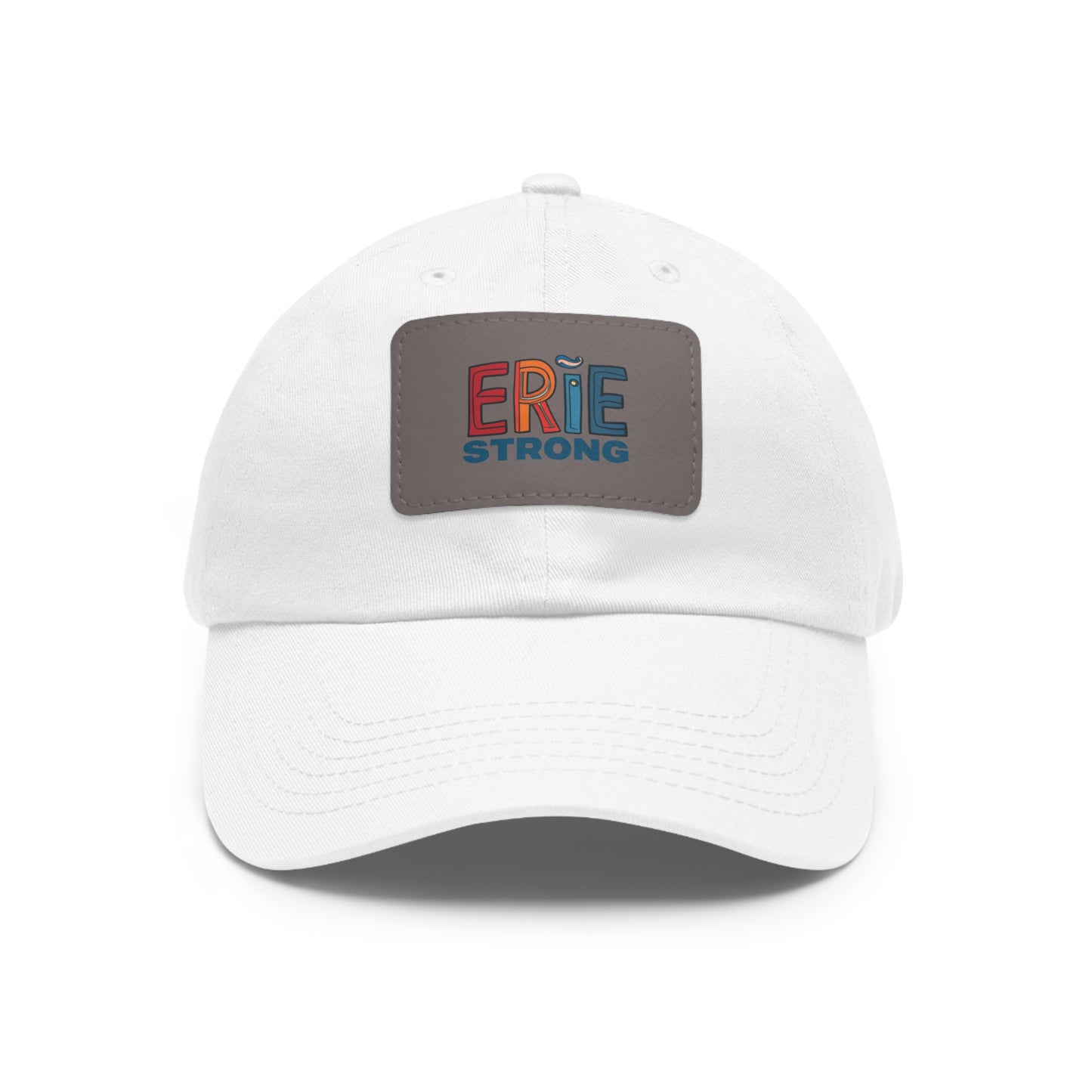 Erie Strong Leather Patch Hat - Custom Shirt Design