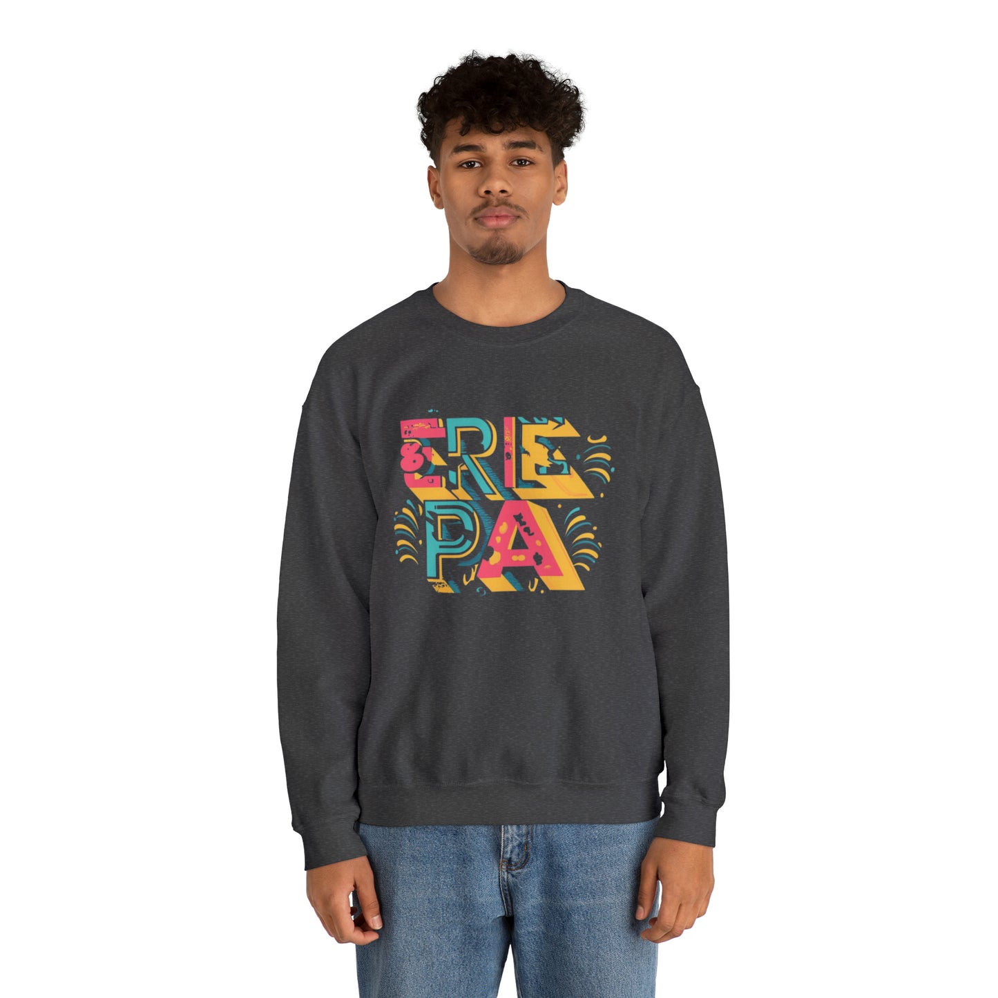 Erie PA Custom Design Crewneck Sweatshirt