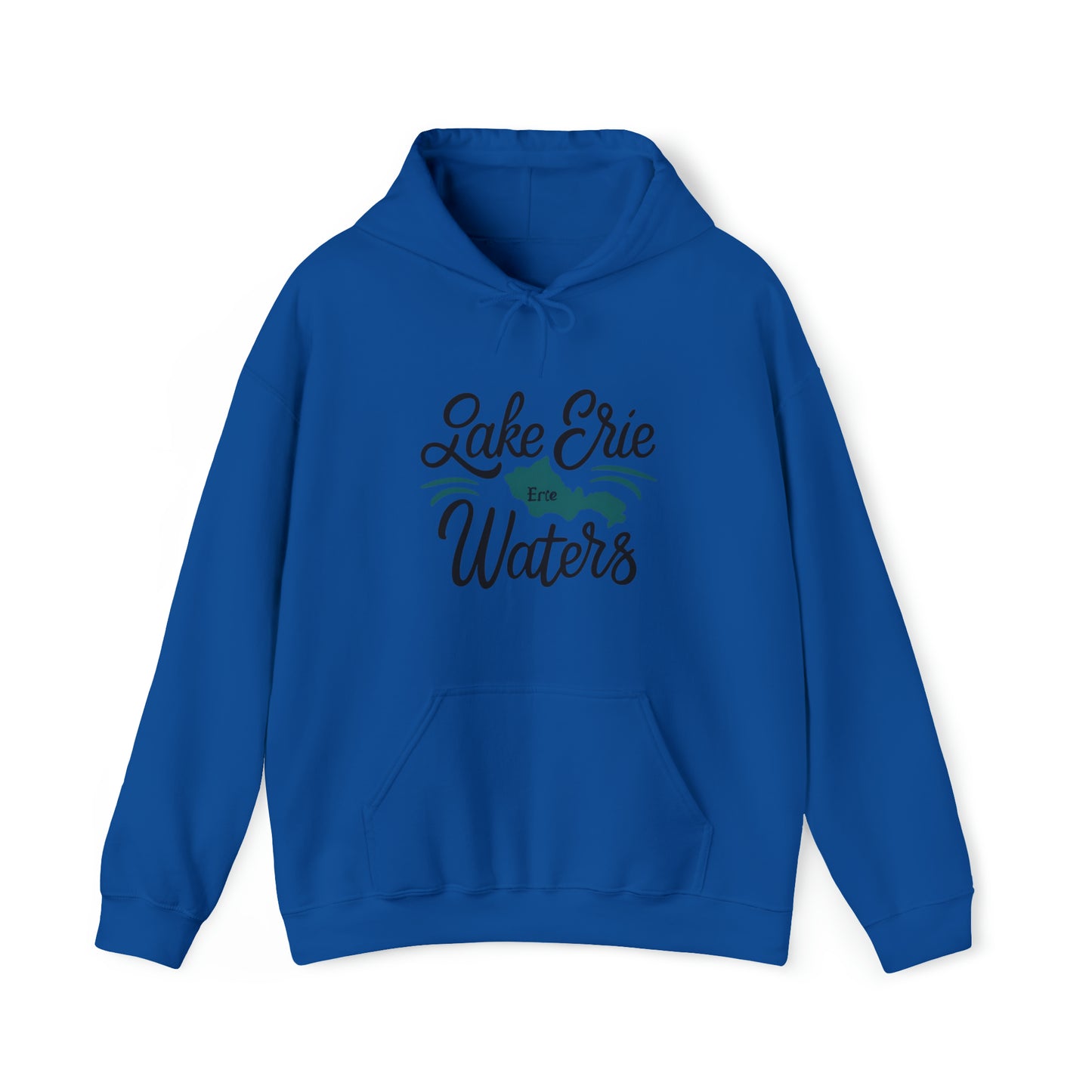 Erie Essence Hoodie, Lake Erie Waters Design, Unisex Heavy Blend Sweatshirt