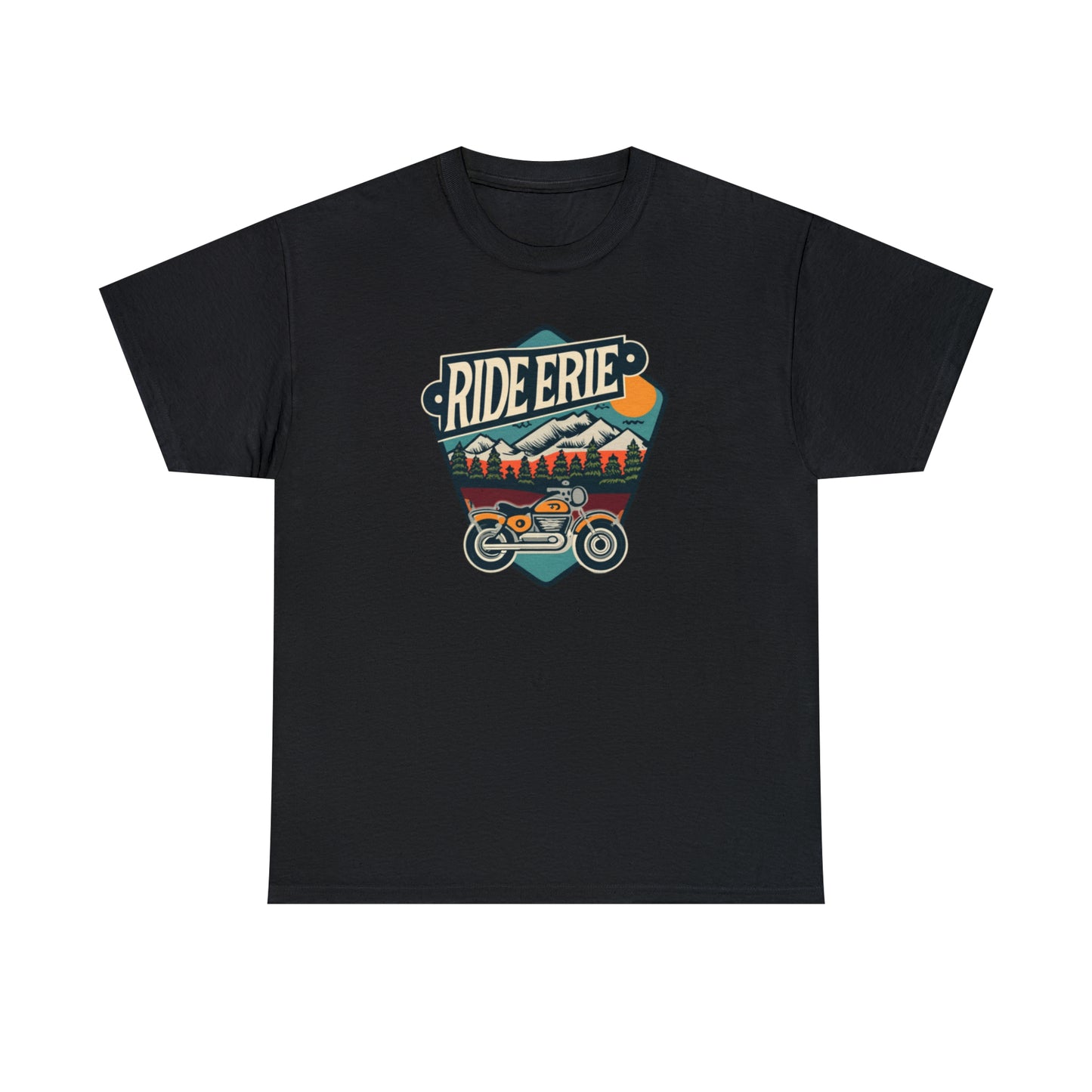 "Erie Design Heavy Cotton Unisex Tee - Custom Casual Shirt"