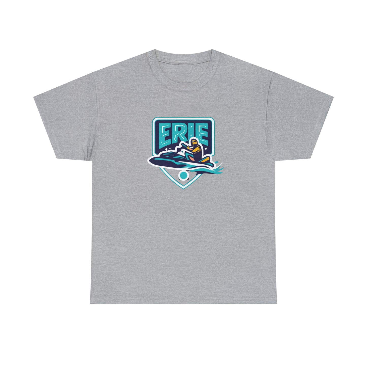 Erie Jetski Heavy Cotton Graphic Tee Unisex - Casual Wear