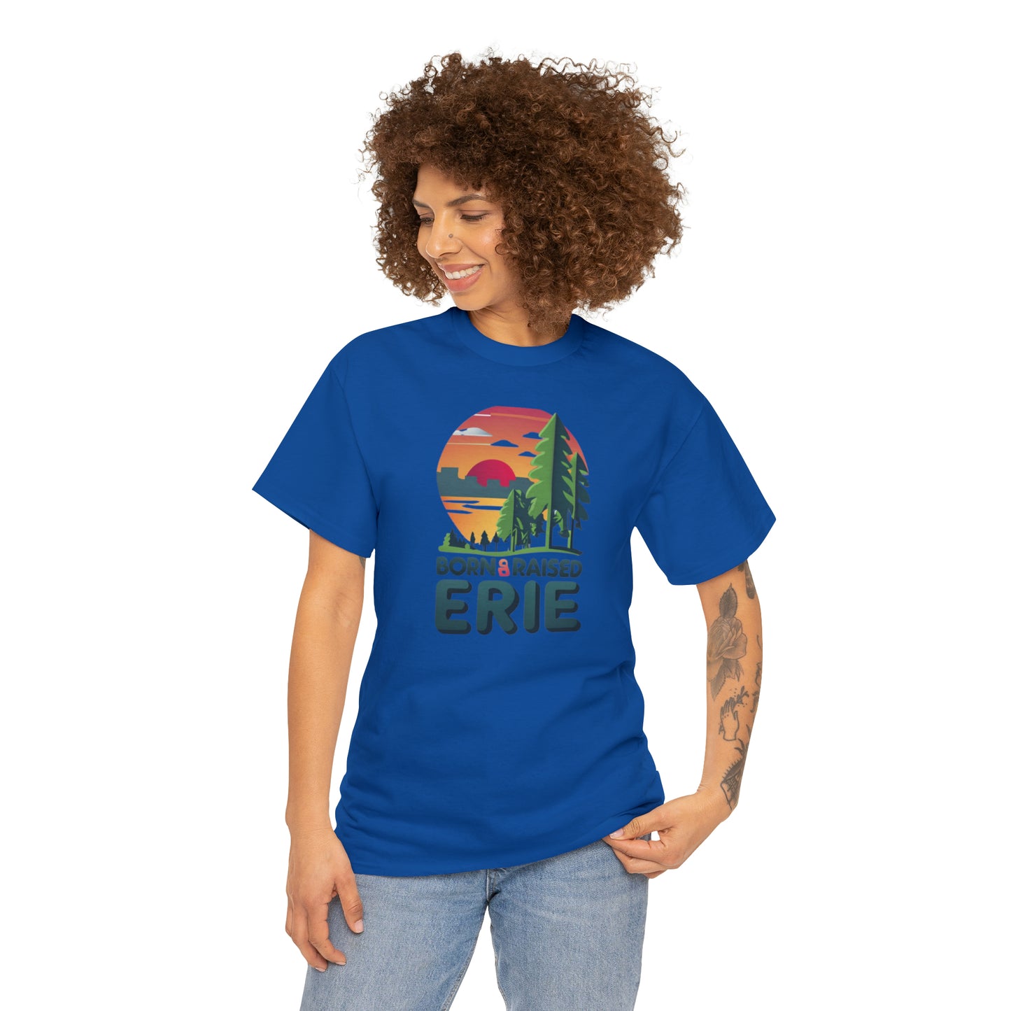 Erie Design Unisex Heavy Cotton Tee – Custom Print