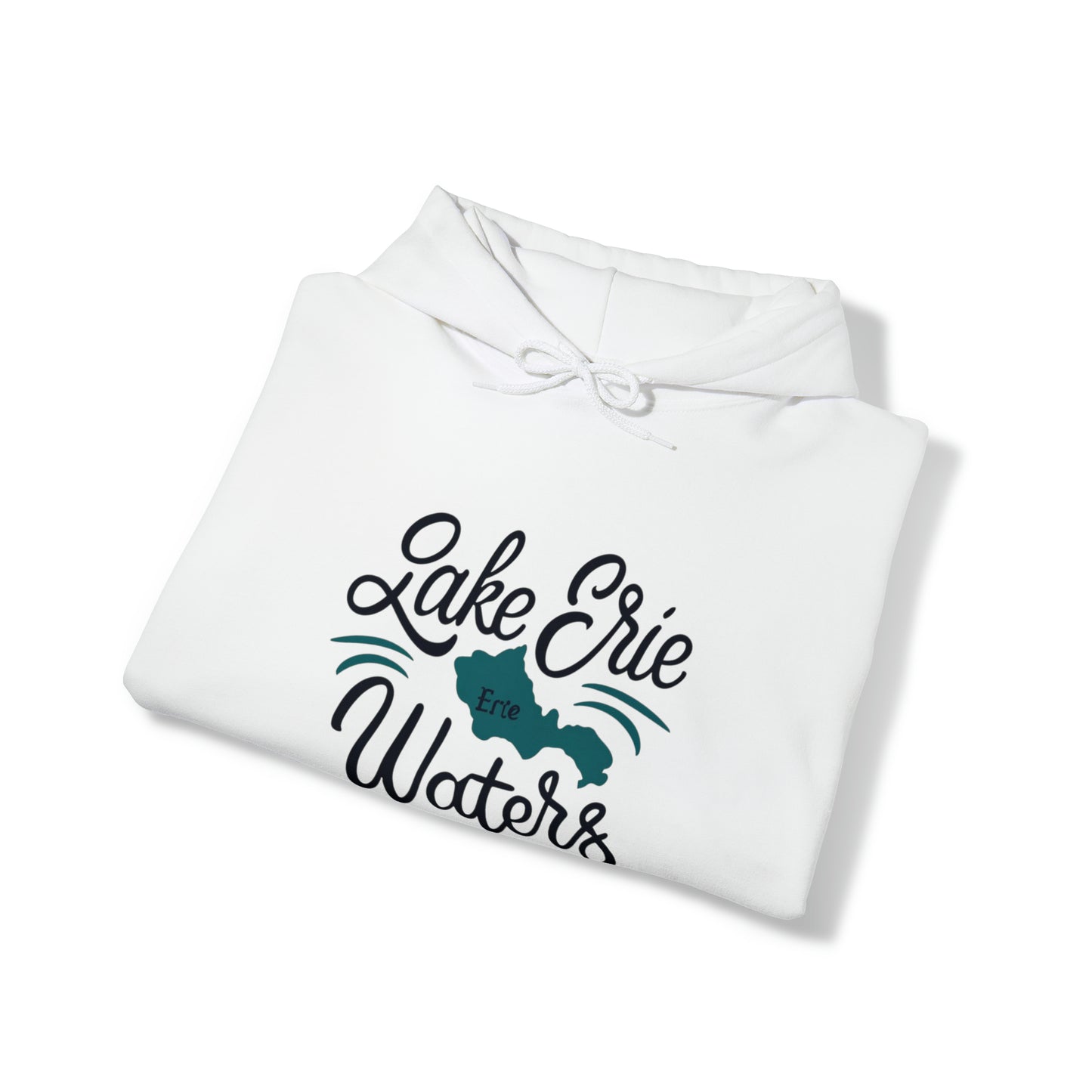 Erie Essence Hoodie, Lake Erie Waters Design, Unisex Heavy Blend Sweatshirt