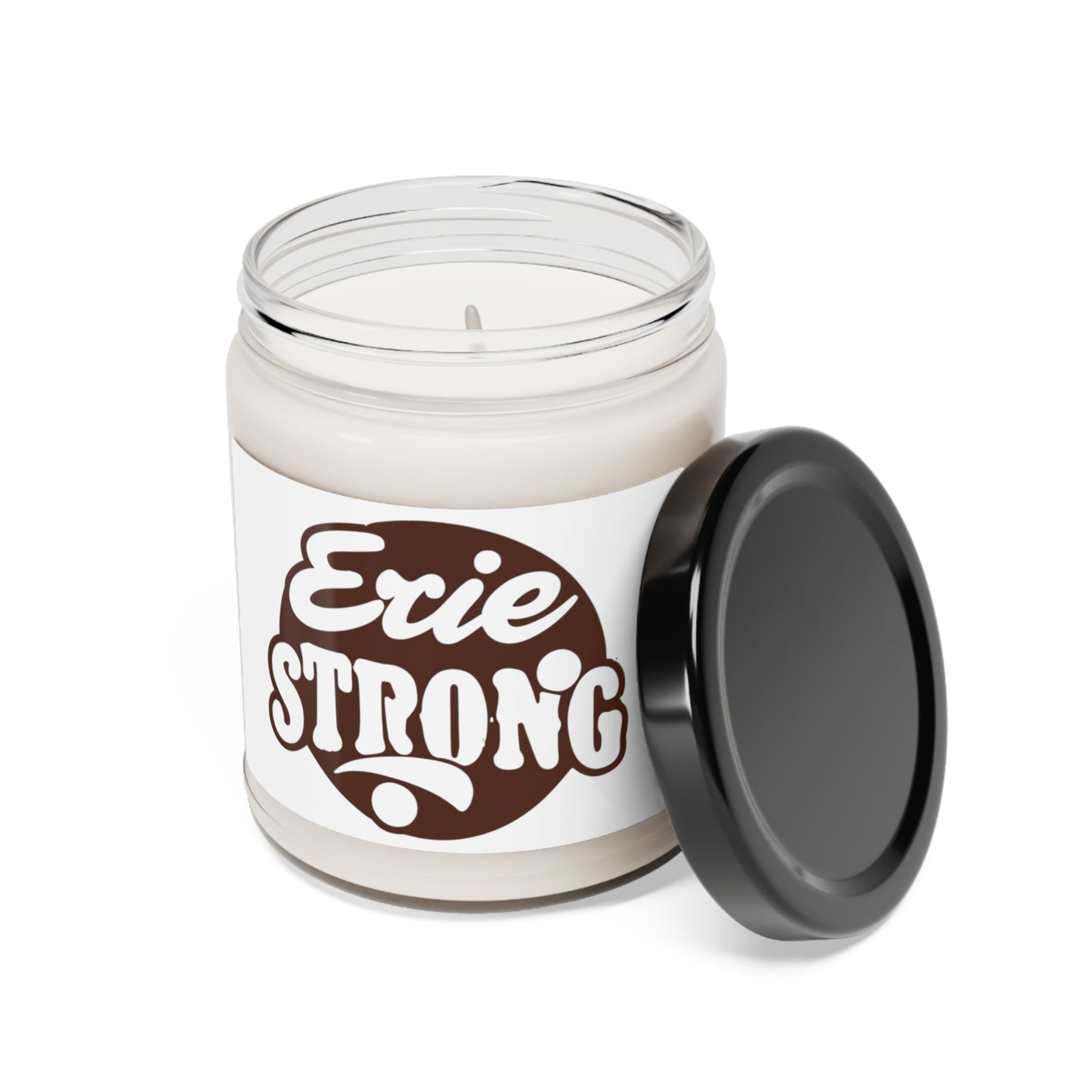 9oz Erie Strong Scented Soy Aromatherapy Candle, Eco-Friendly