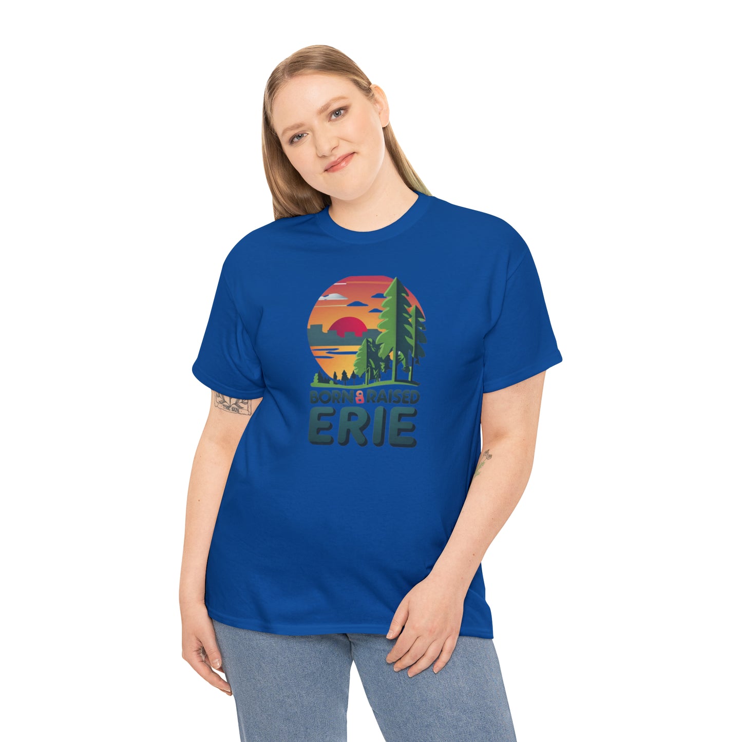 Erie Design Unisex Heavy Cotton Tee – Custom Print