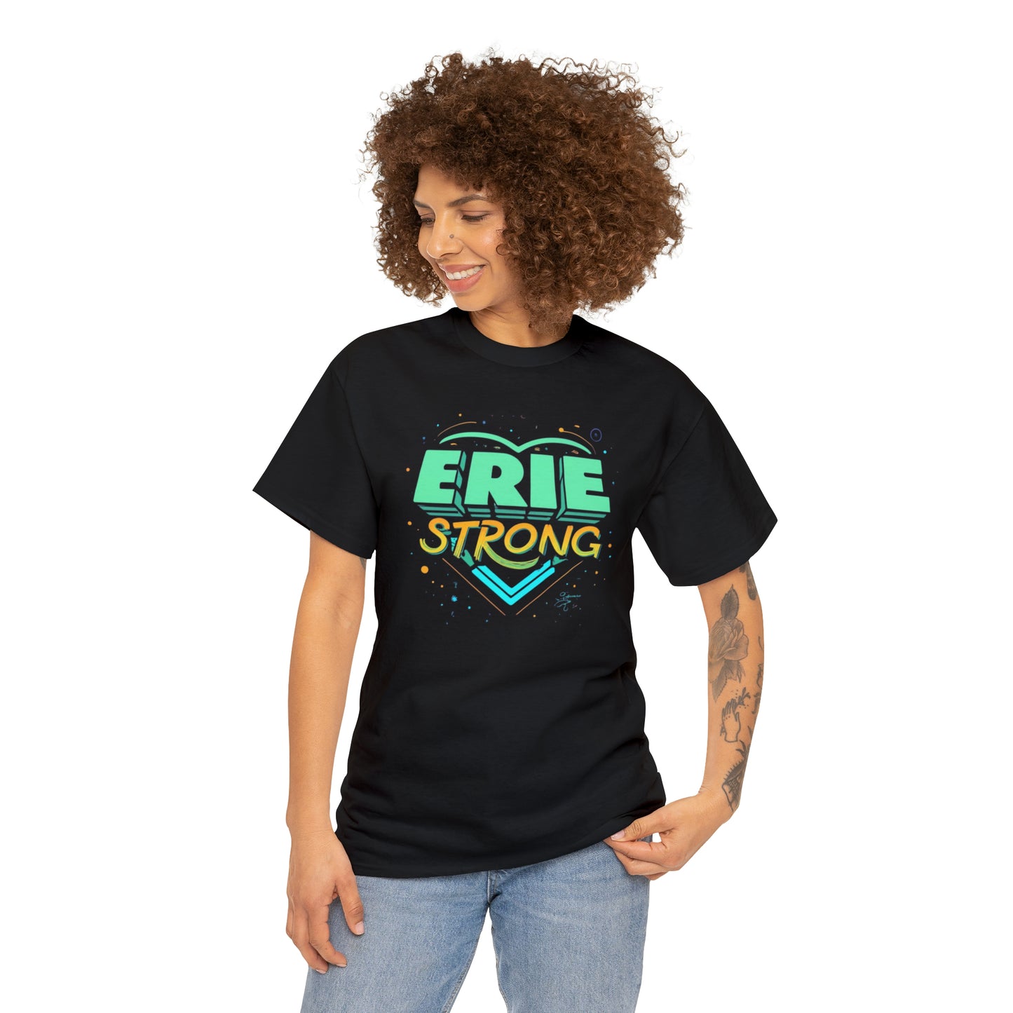 Custom Erie Strong Shirt - Personalized Lake Erie Apparel