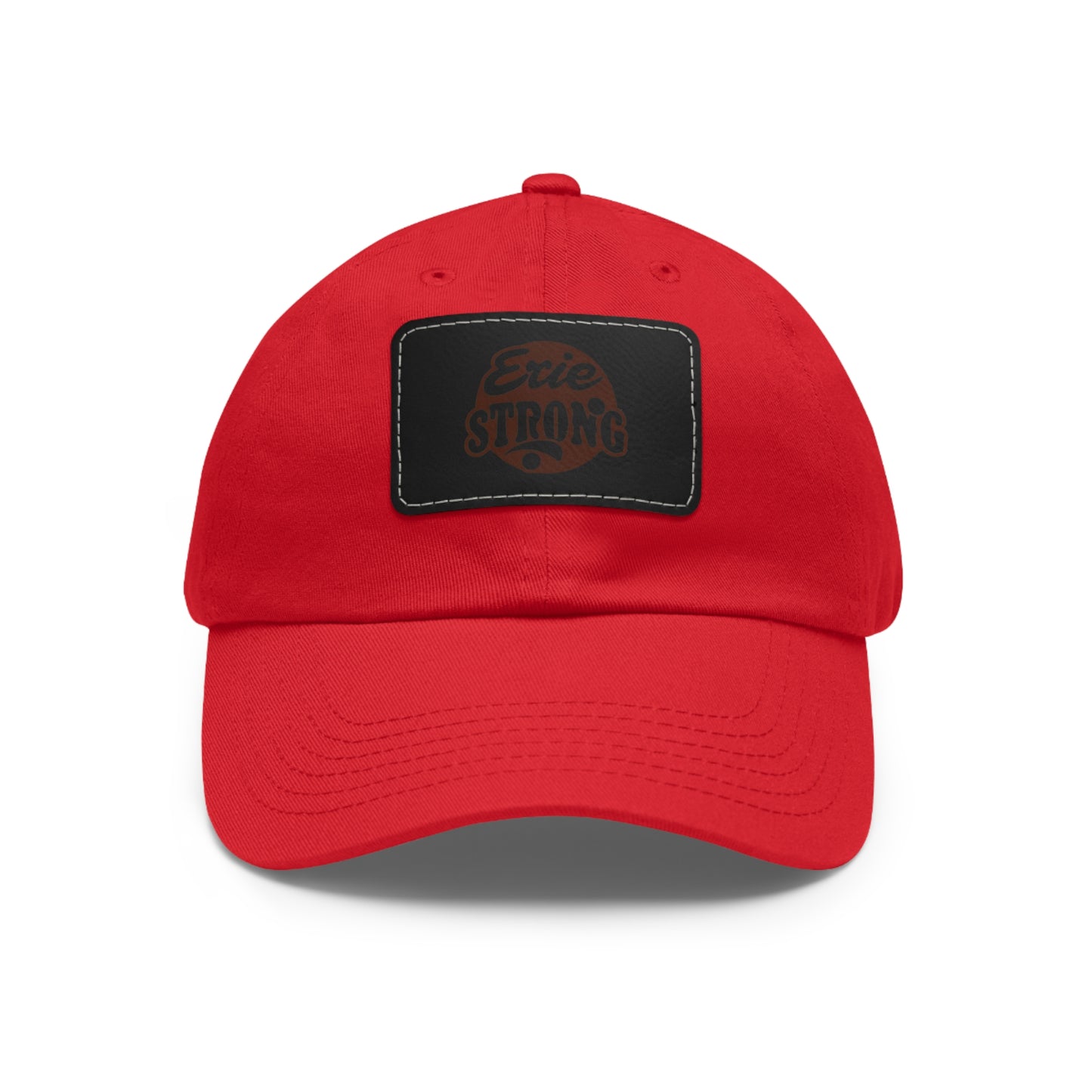 Erie Strong Leather Patch Hat - Durable Stylish Design