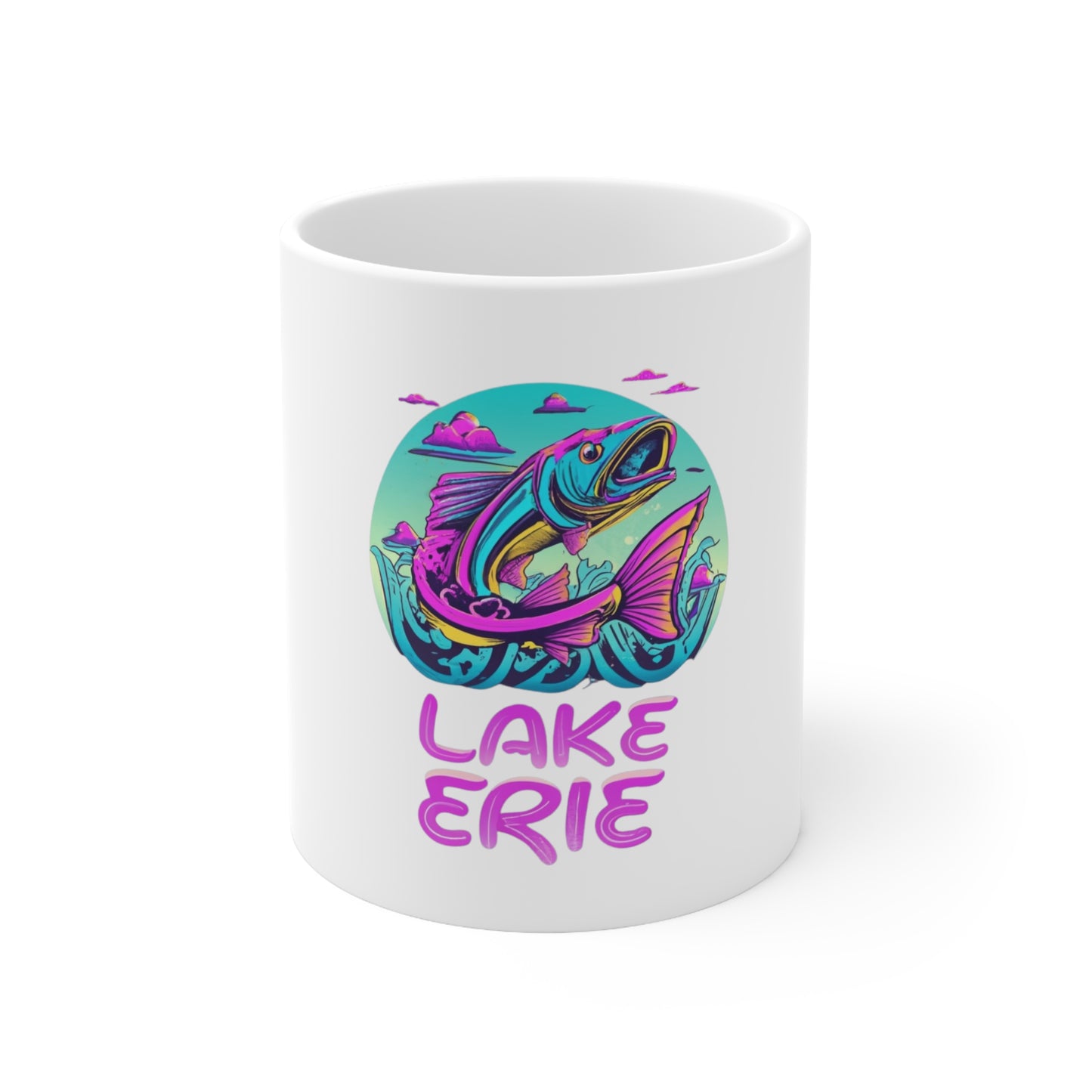 Personalized Lake Erie 11oz Ceramic Coffee Mug