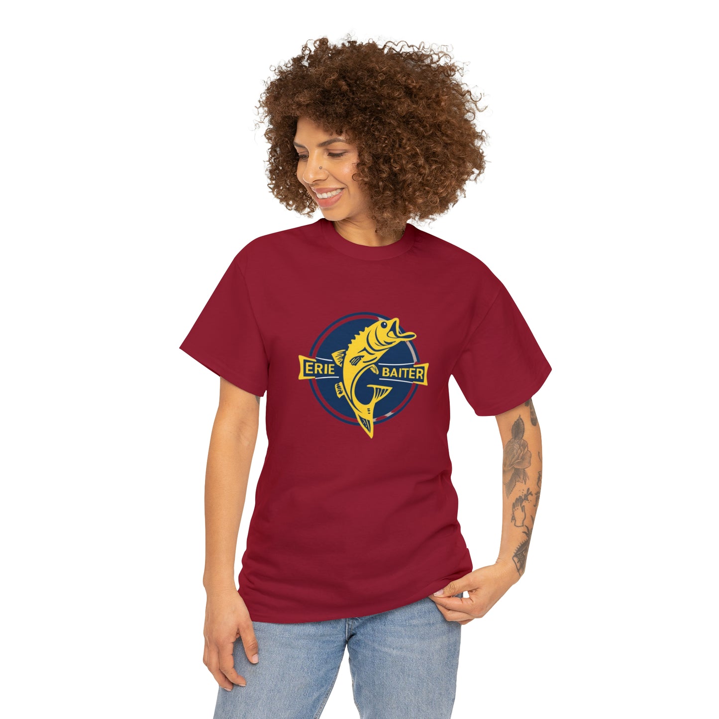 Erie Baiter Custom Design Unisex Heavy Cotton Tee