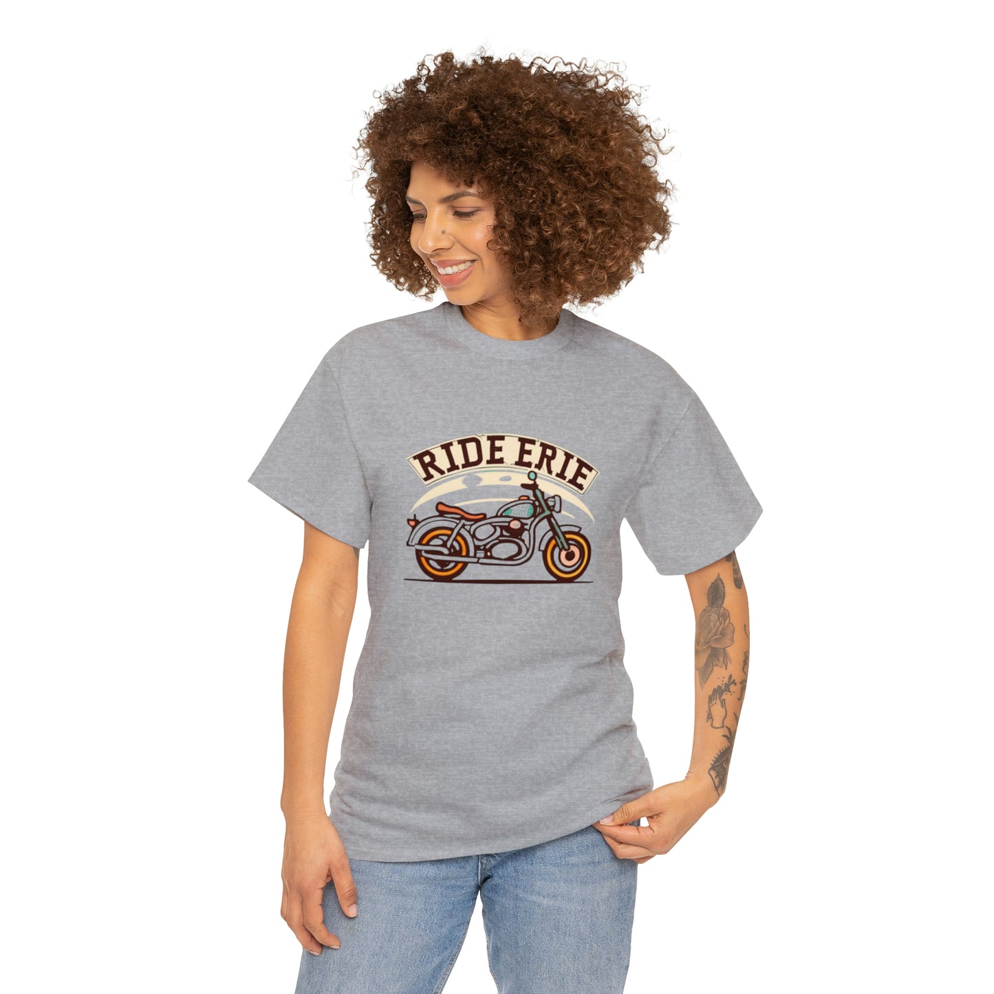 Unisex Ride Erie Heavy Cotton Tee - Custom Erie Shirt