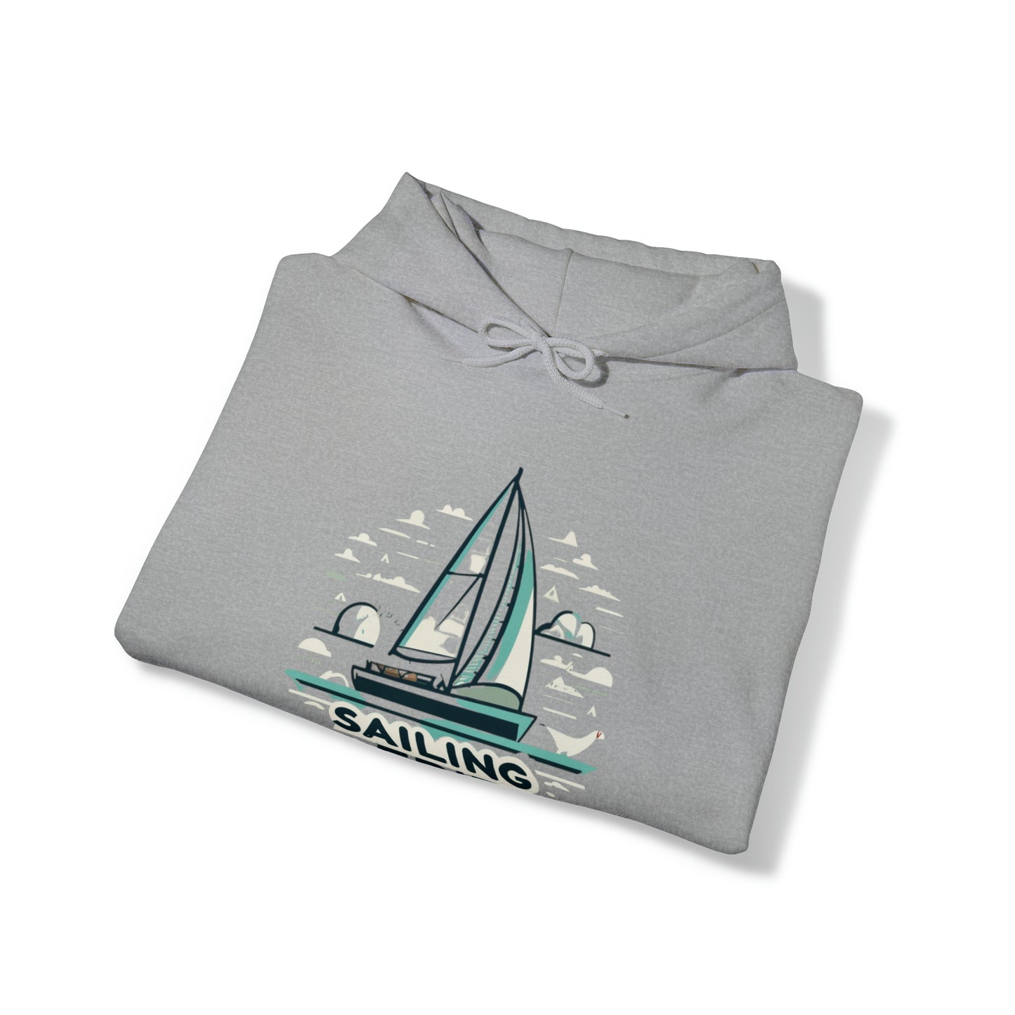 Lake Breeze Voyages Hoodie, Erie PA Edition, Unisex Heavy Blend