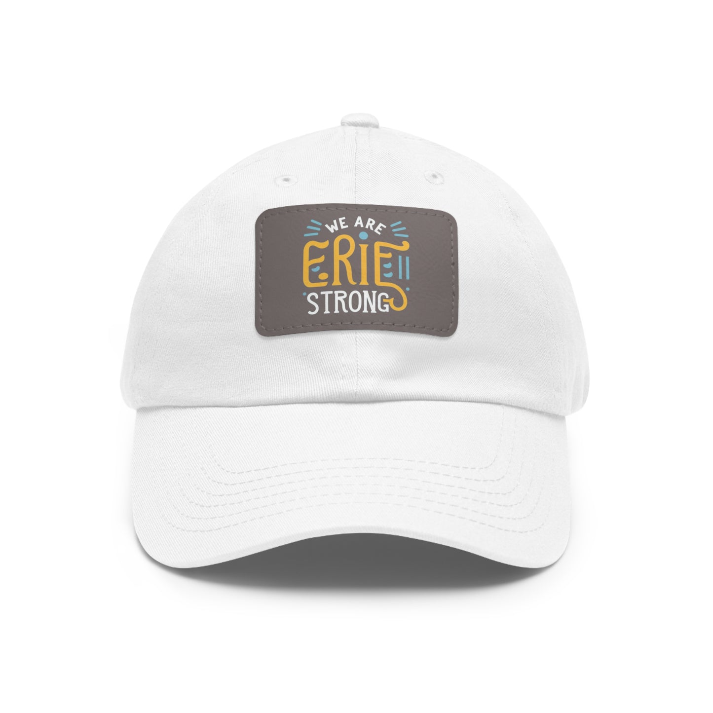 Leather Patch Erie Strong Hat - Durable, Trendy Design