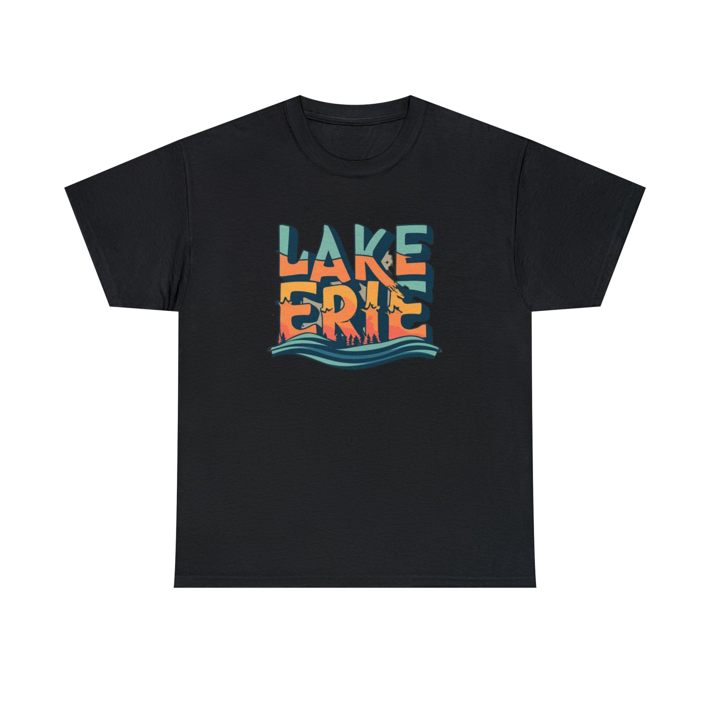 Personalized Lake Erie Tee - Ohio Pride Great Lakes Design