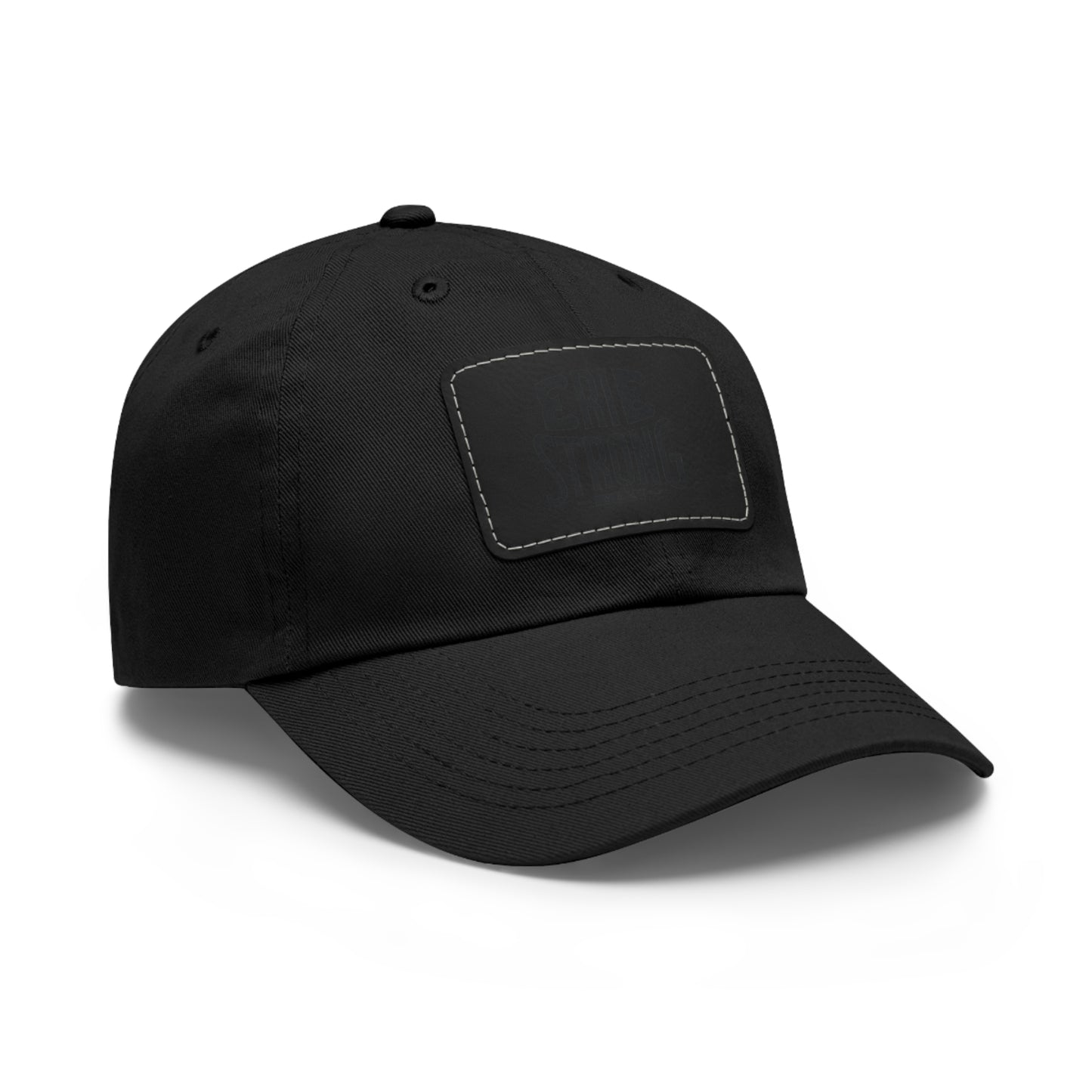 Erie Strong Leather Patch Hat - Unisex Stylish Accessory