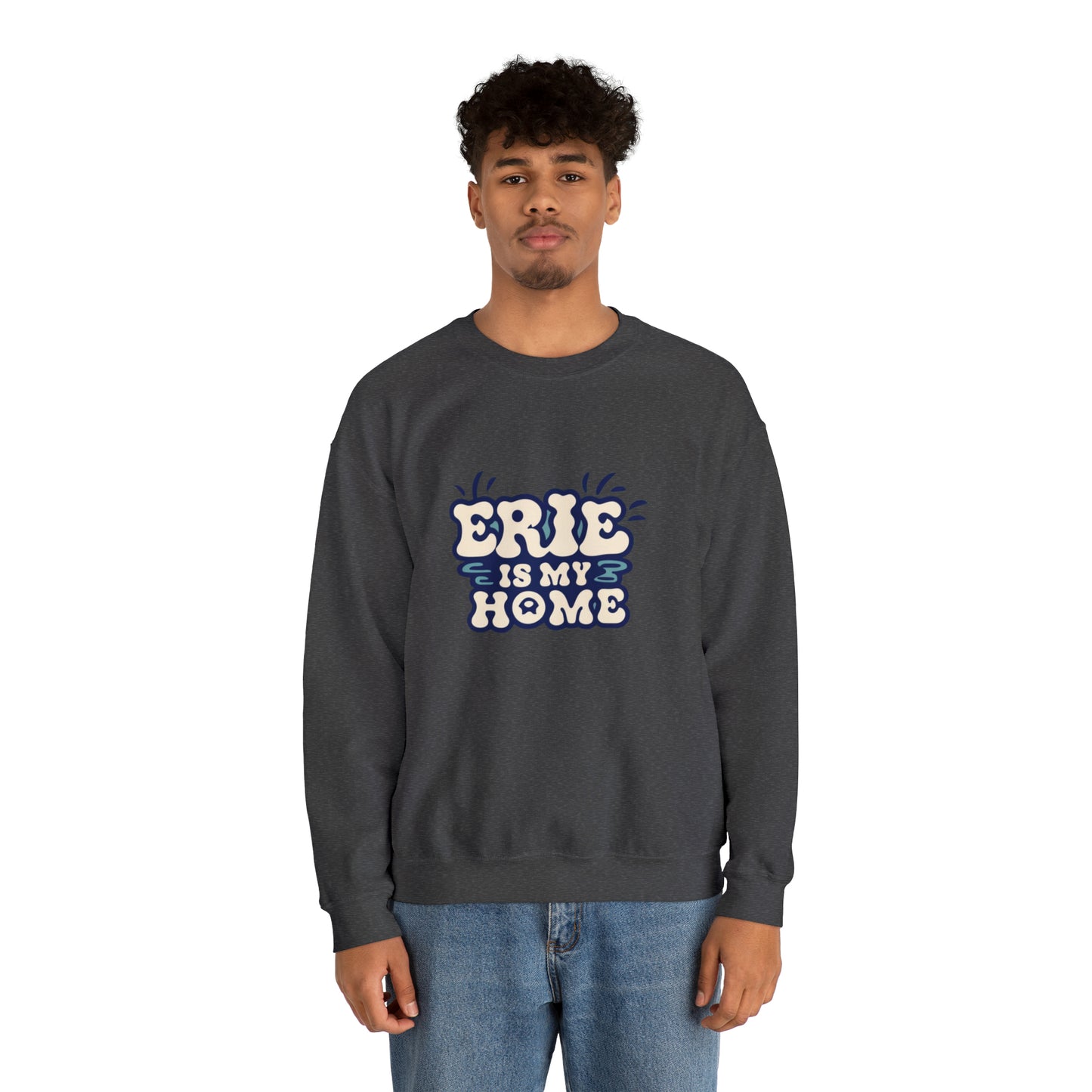 Erie Pride Personalized Crewneck Sweatshirt Custom Design