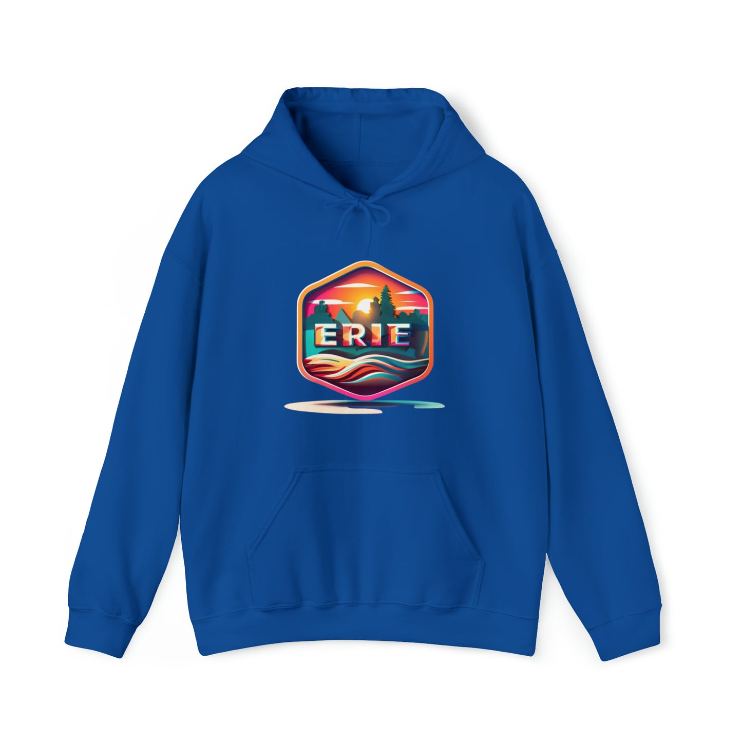 Erie Design Unisex Custom Heavy Blend Hoodie Sweatshirt