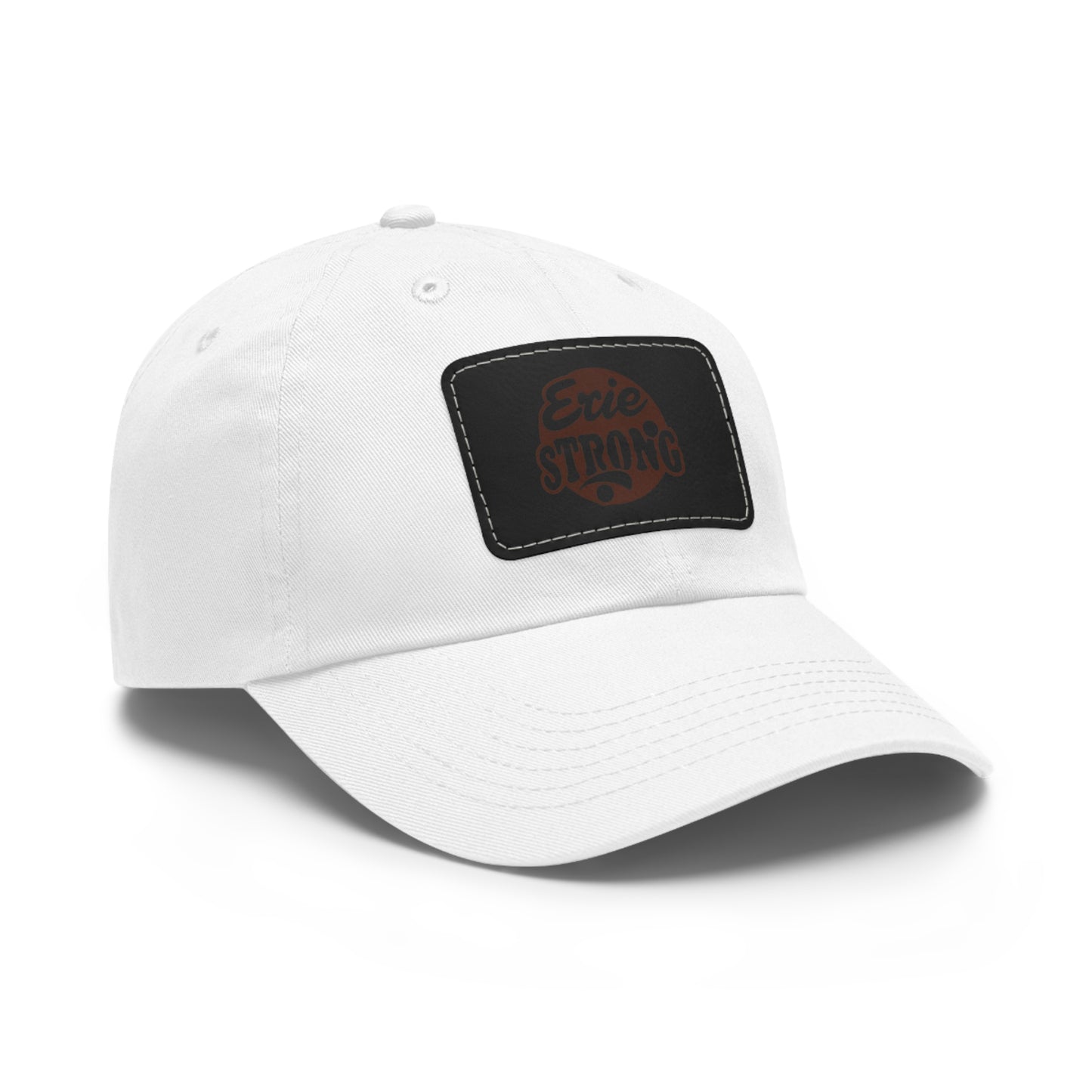 Erie Strong Leather Patch Hat - Durable Stylish Design