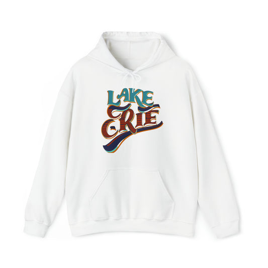 Essence of Erie Hoodie, Pennsylvania Waves design, Unisex Heavy Blend