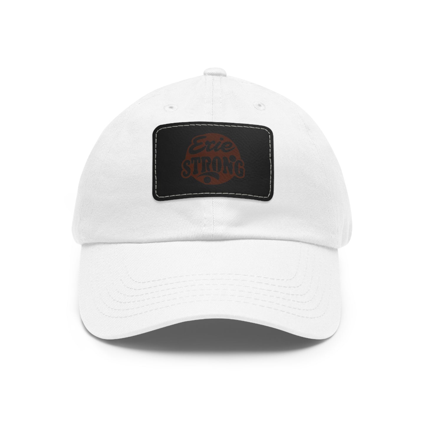 Erie Strong Leather Patch Hat - Durable Stylish Design